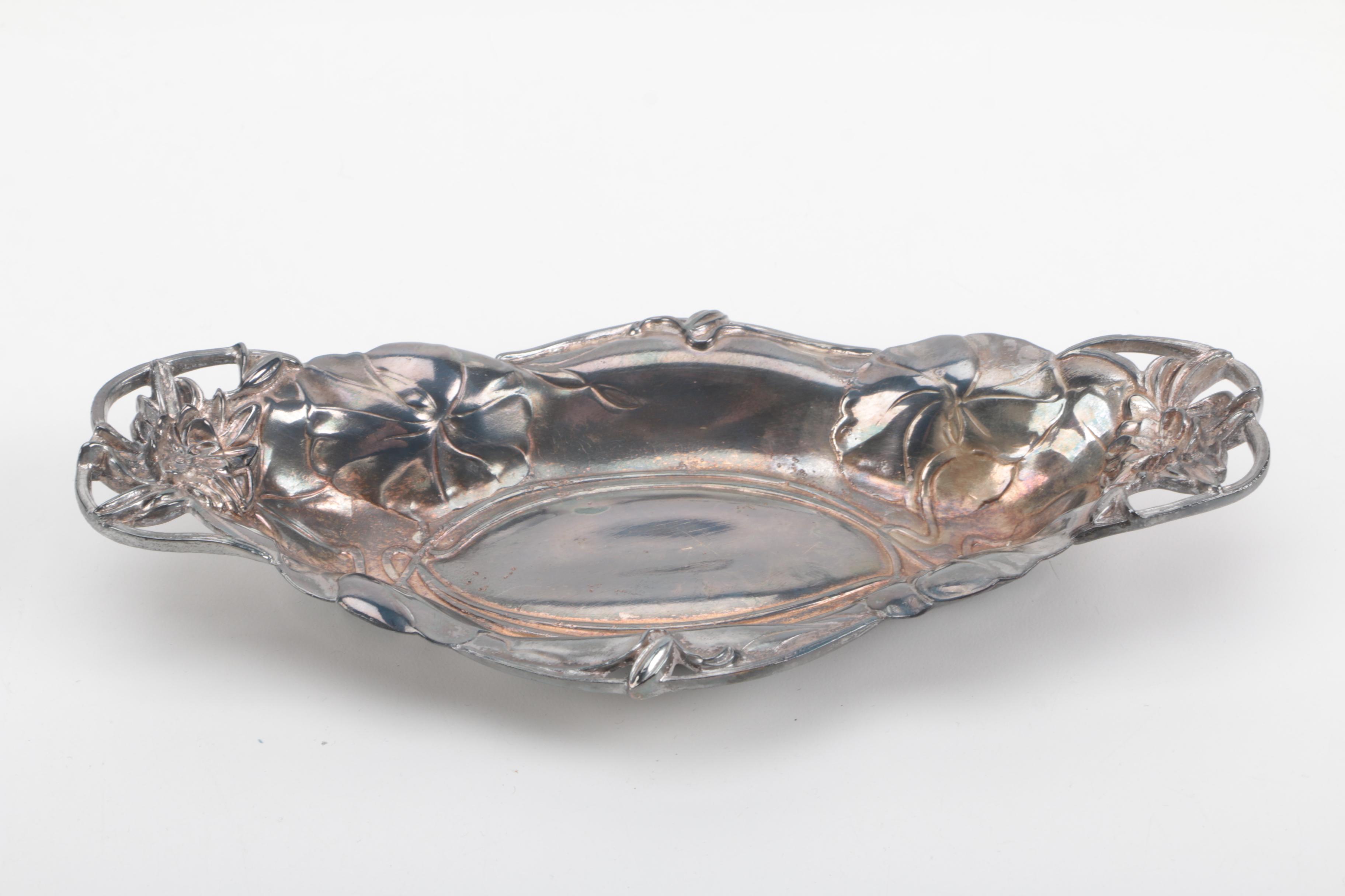 Van Bergh Silver Plate Co and Assorted American Silver Plate Serveware