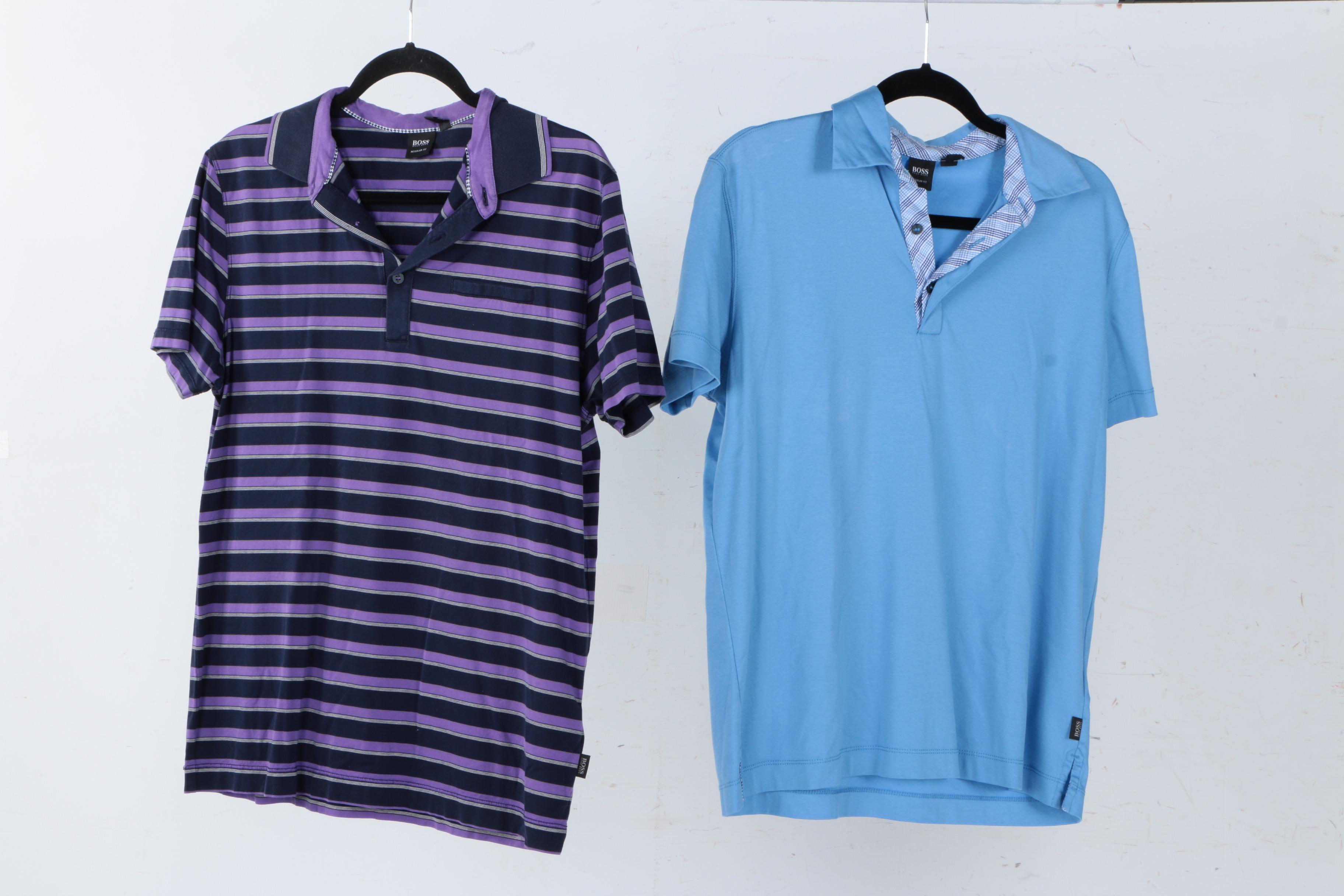 Assorted Men's Polo Shirts Including Puma and Nike