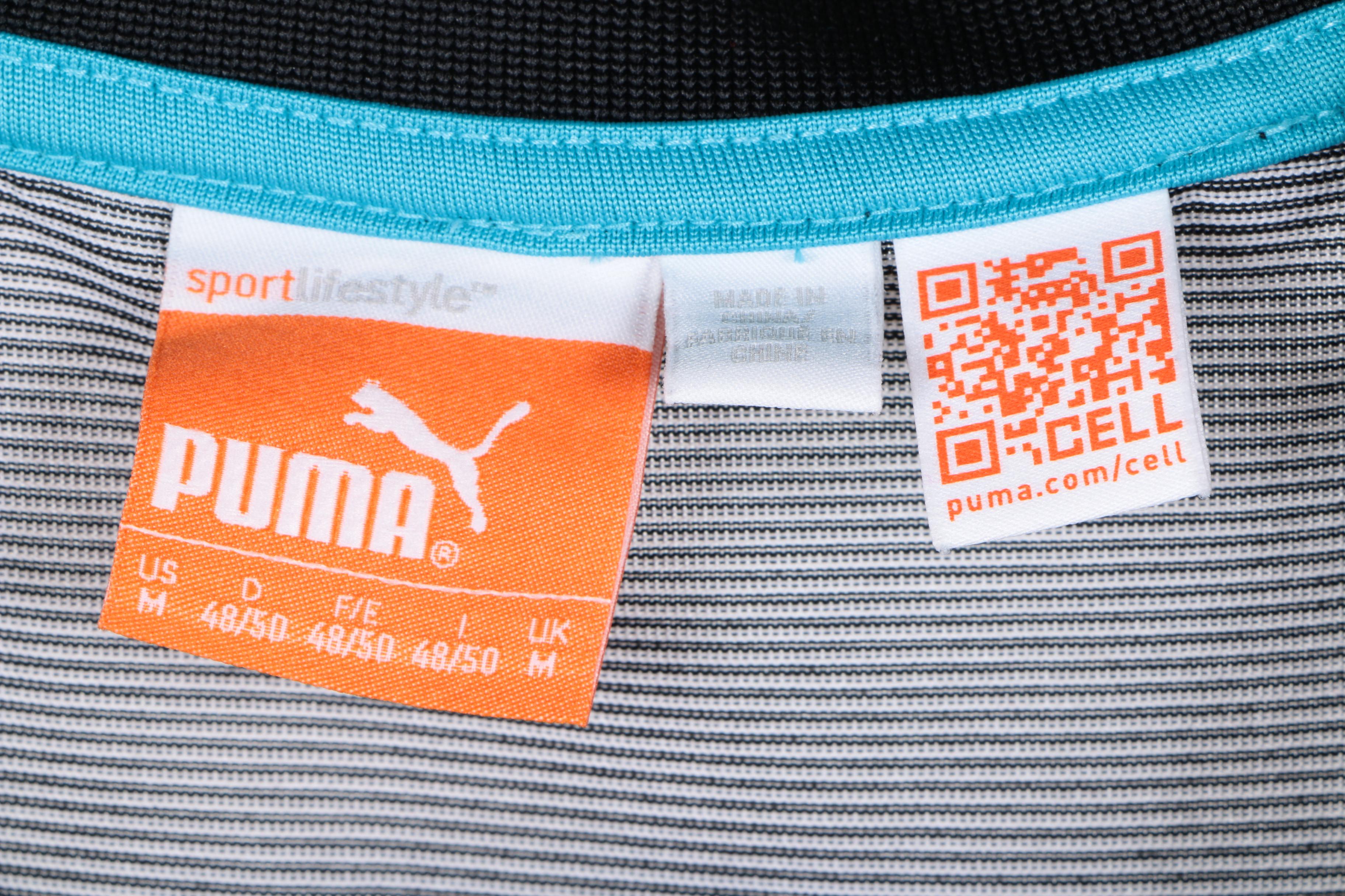 Assorted Men's Polo Shirts Including Puma and Nike