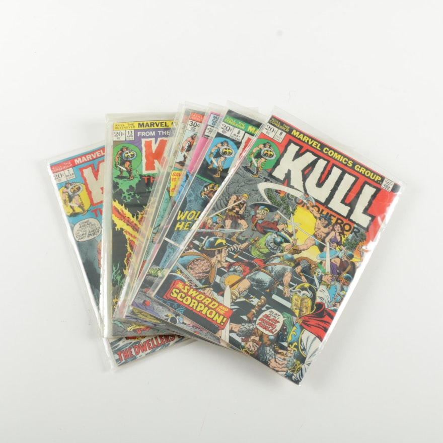 Marvel Bronze Age "Kull the Conqueror" Comics