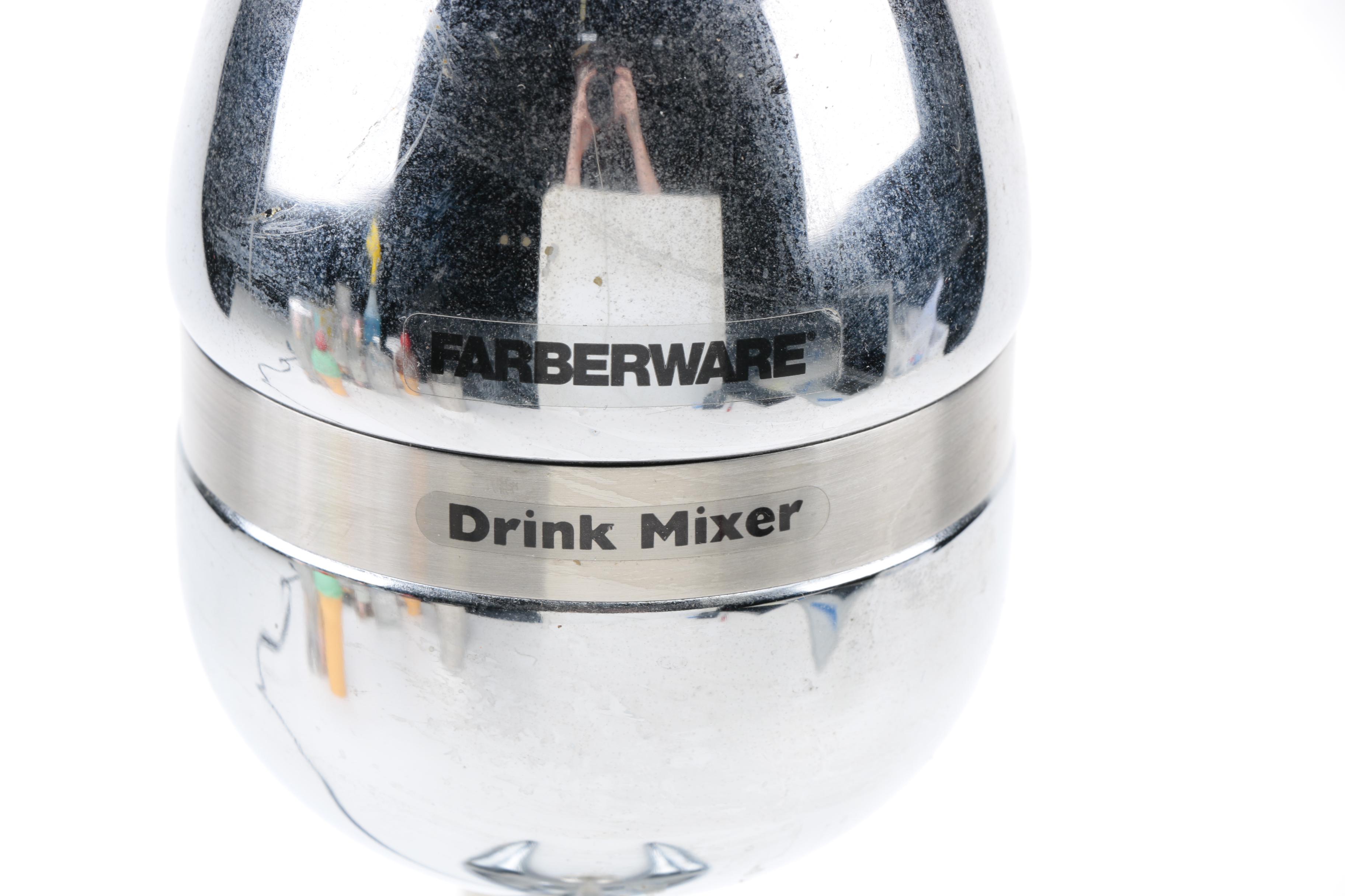 Farberware Drink Mixer and Dessert Themed Kitchenalia