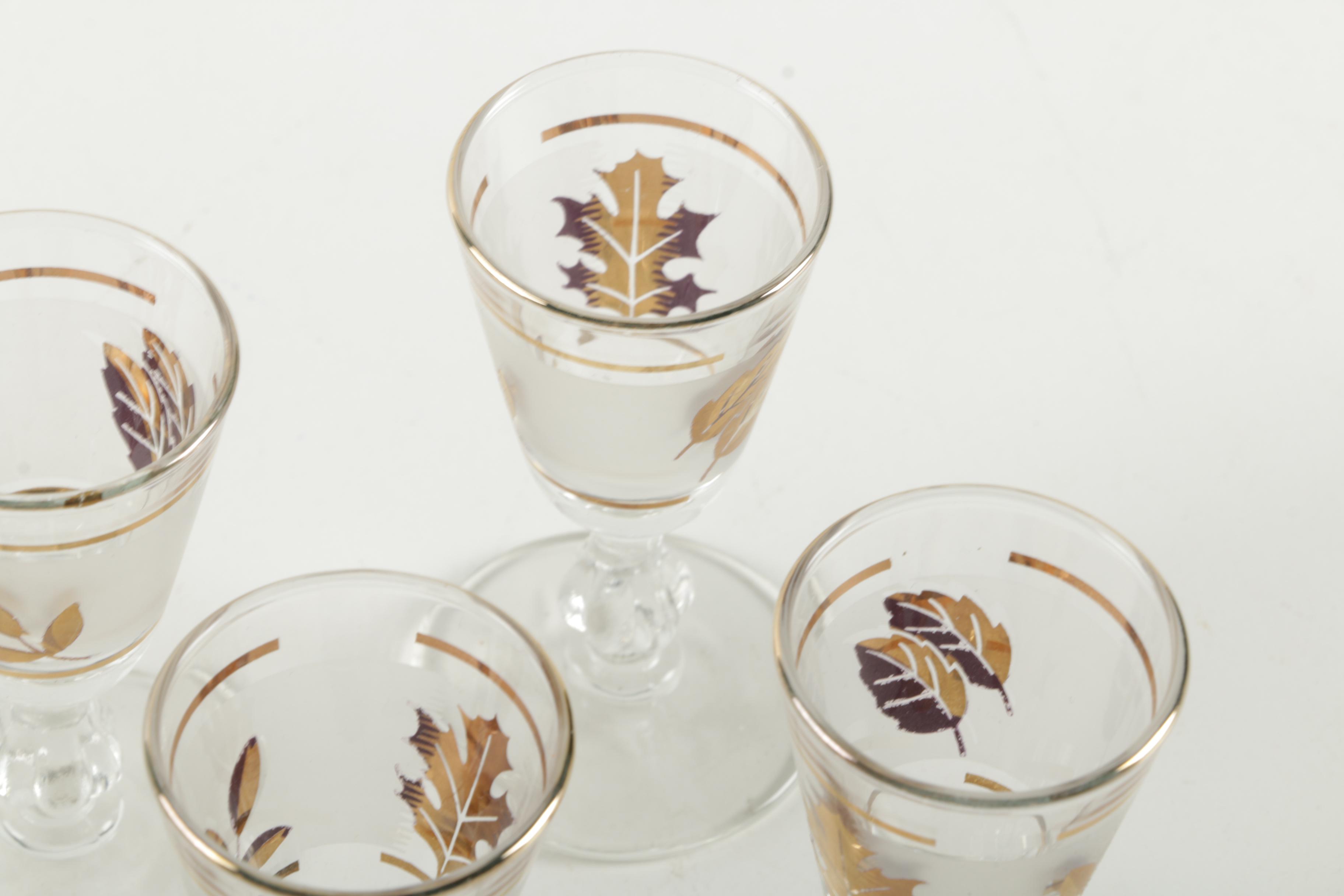 Vintage Cordial Glasses