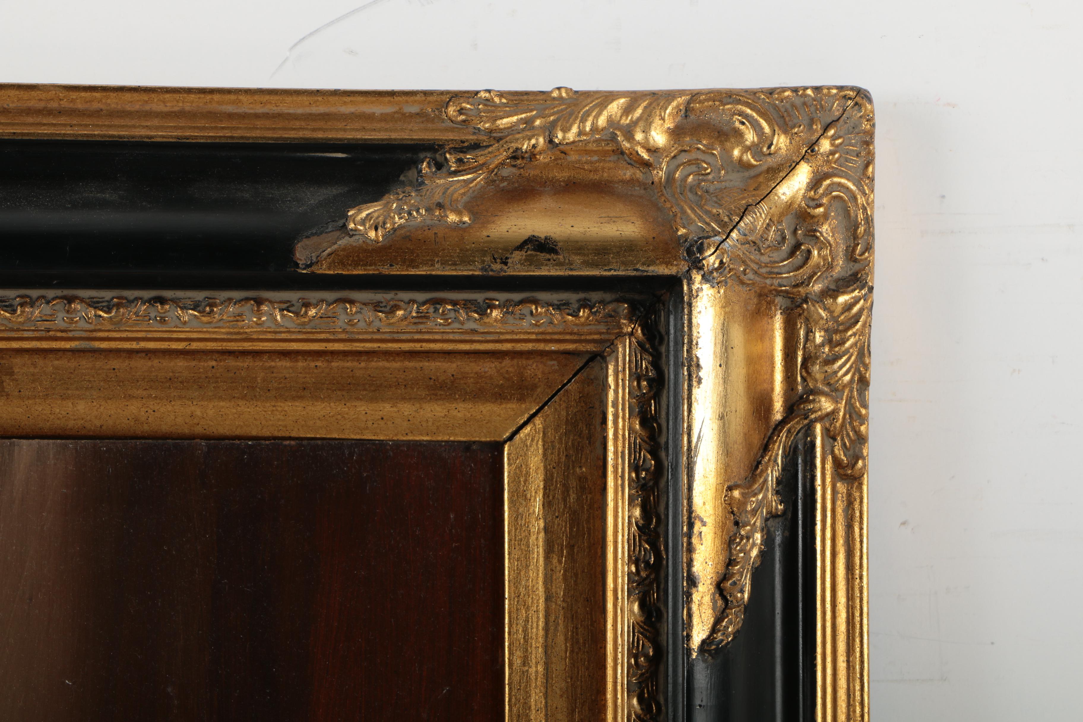 Oil Painting of Dancers on Board