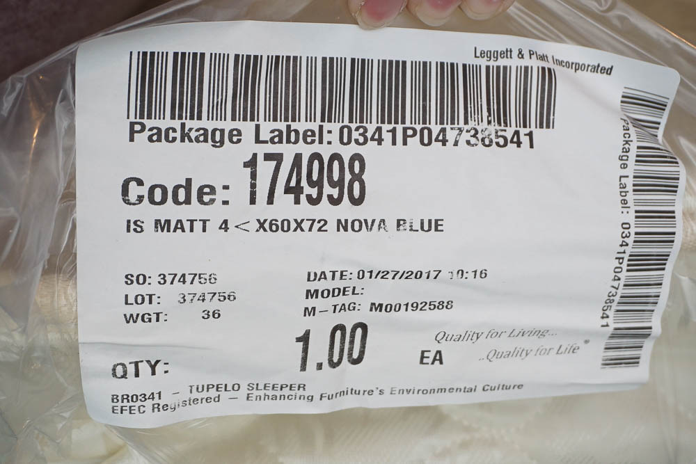 Contemporary Style "Tupelo" Sleeper Sofa by Leggett & Platt