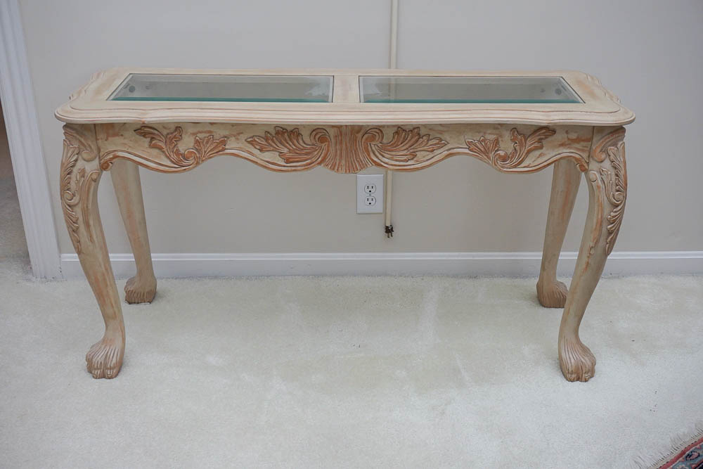 Chippendale Style Console Table