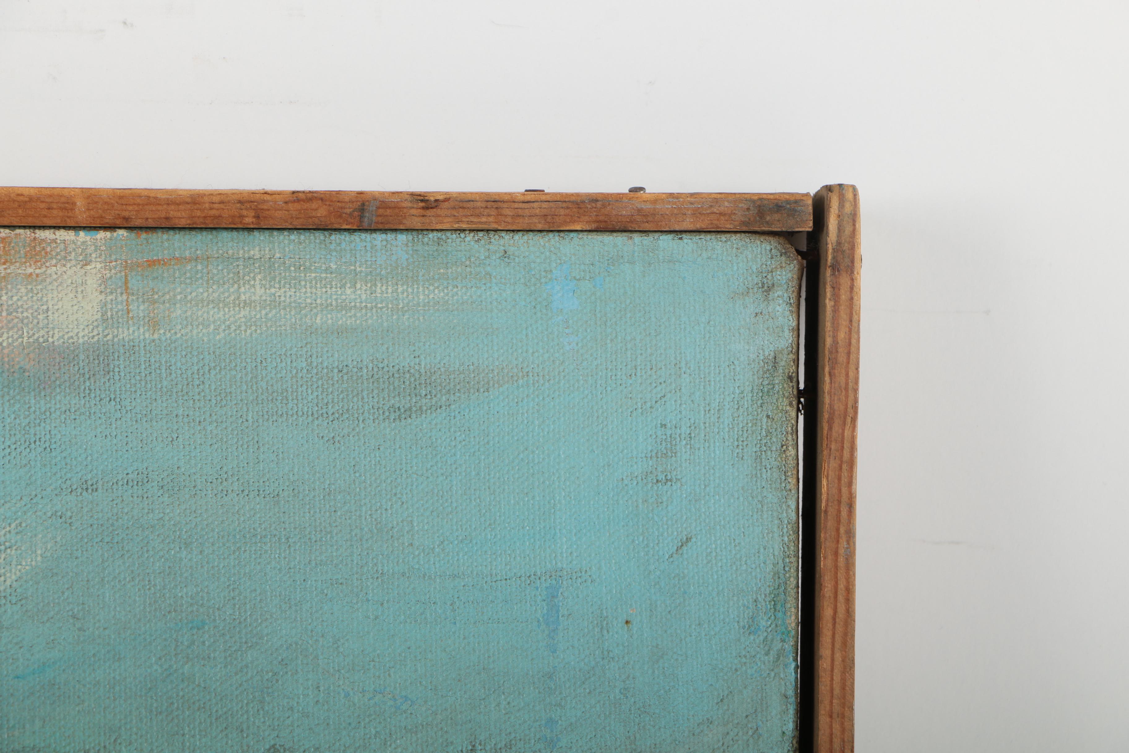 Oil Painting on Canvas of a Tropical Landscape