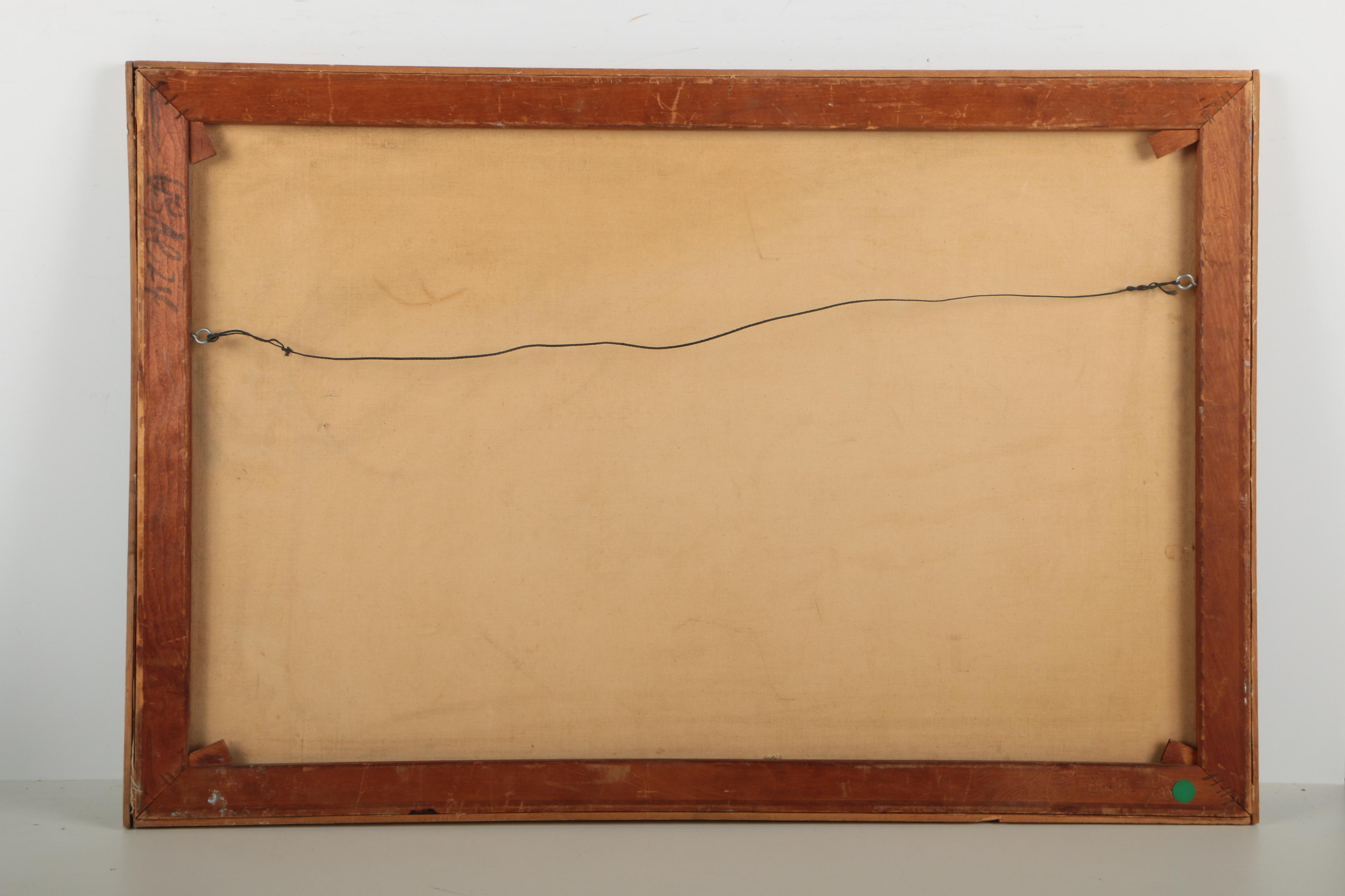 Oil Painting on Canvas of a Tropical Landscape