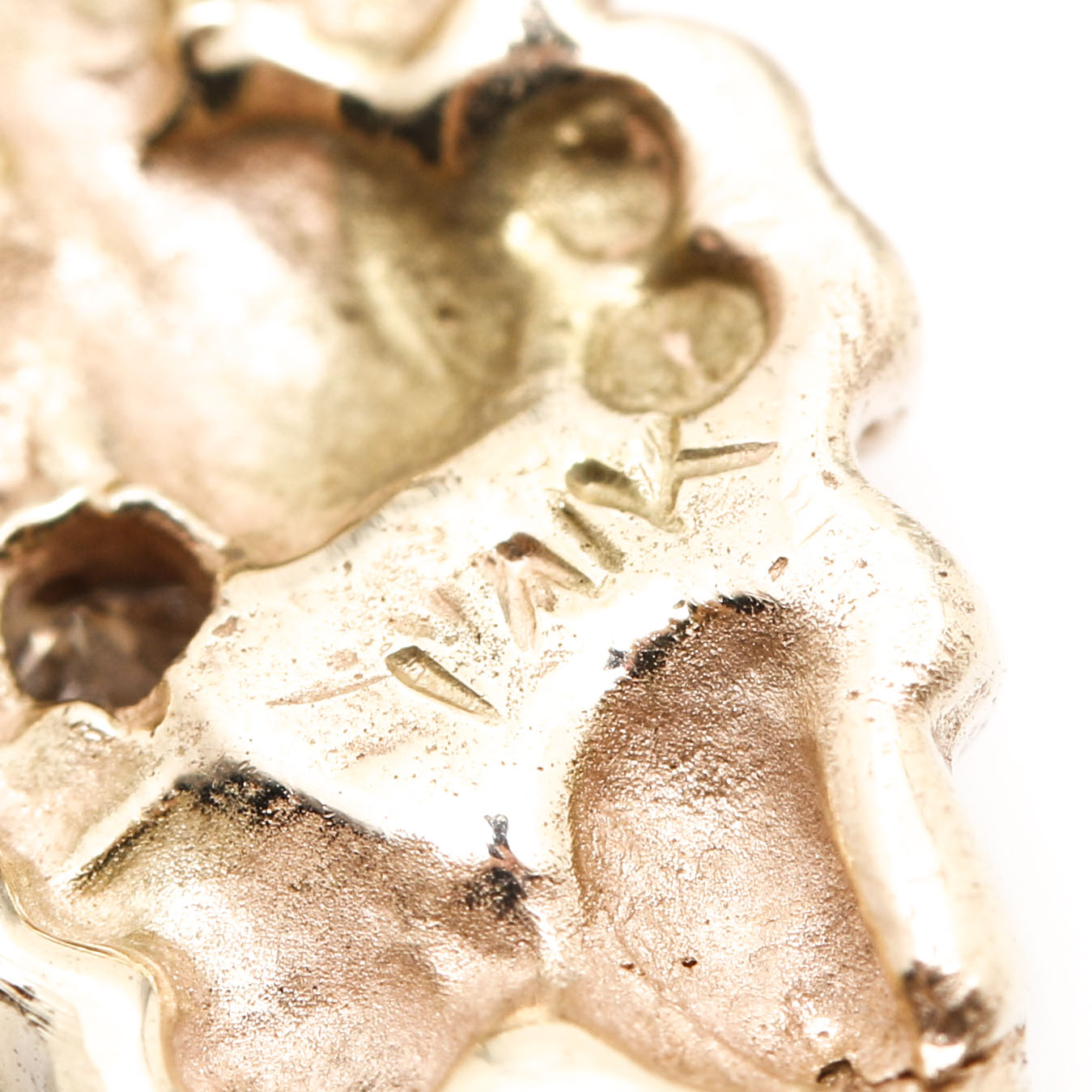 14K & 10K Yellow Gold Band & Diamond Gold Nugget Pendant Selection