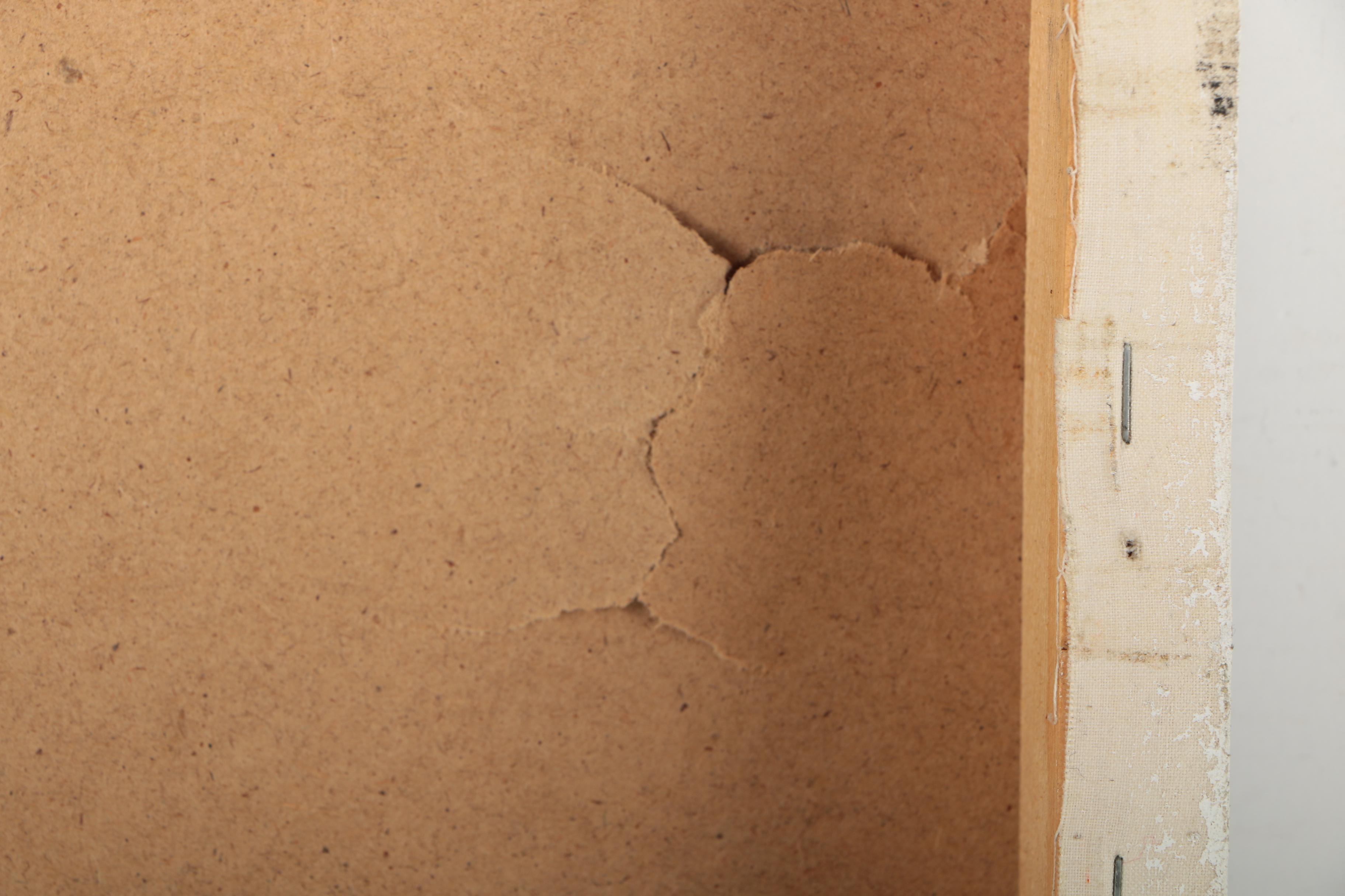 Ajtai Tamás Mixed Media Collage "Non Profit Te'zis"