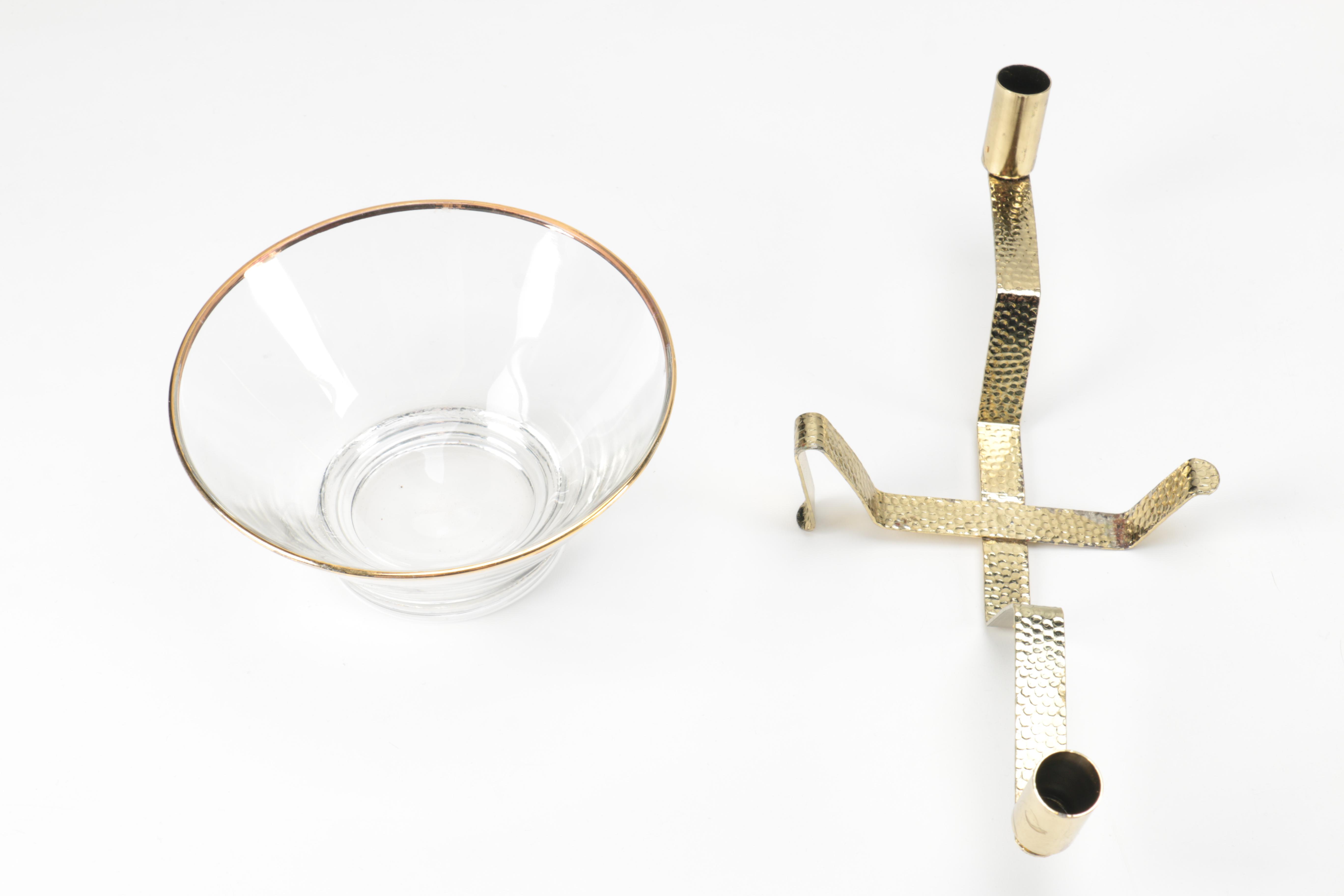 Mid Century Modern "Heller Hostess-Ware Chip'N Dip Set"