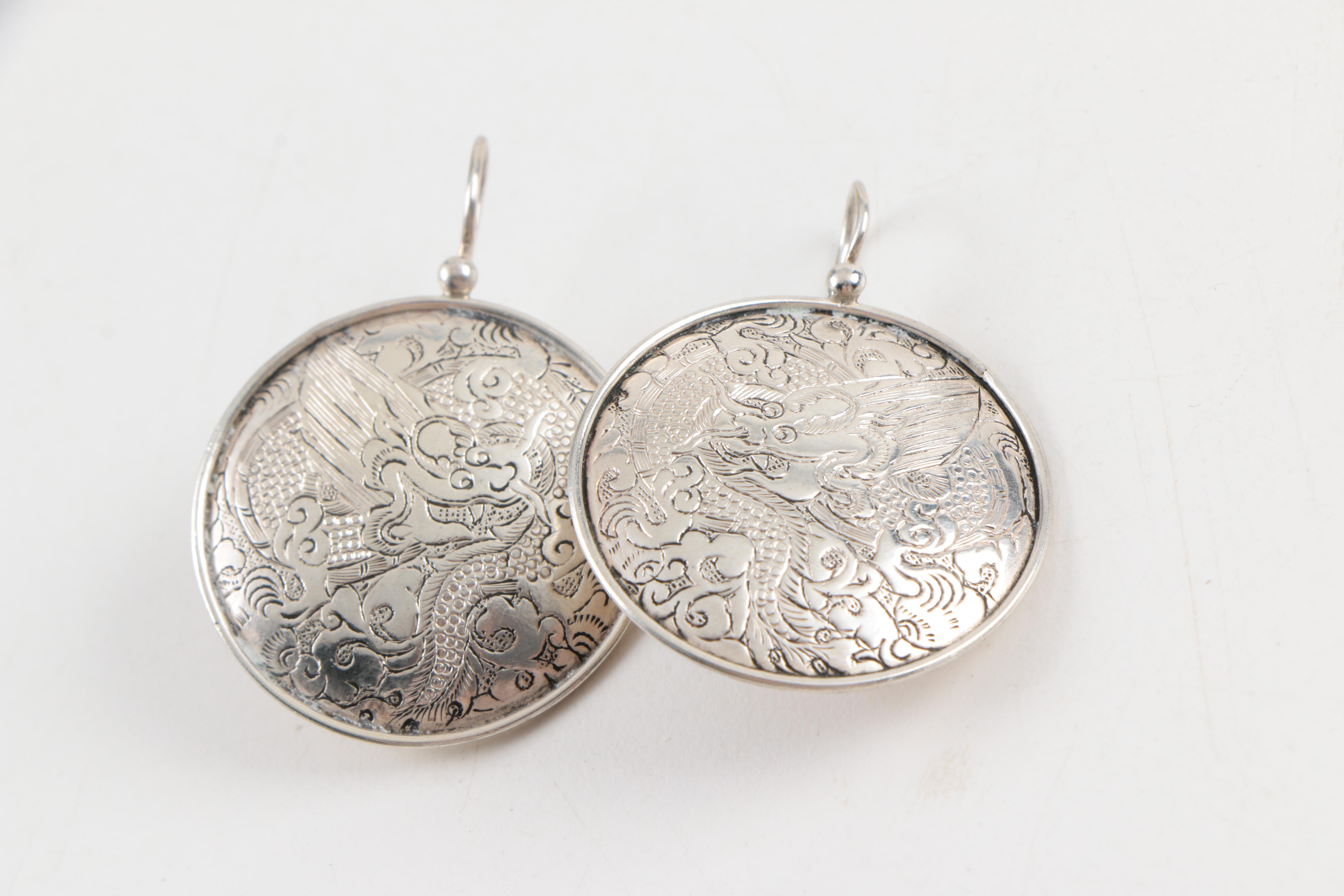 Sterling Silver Asian Inspired Jewelry Including Silpada