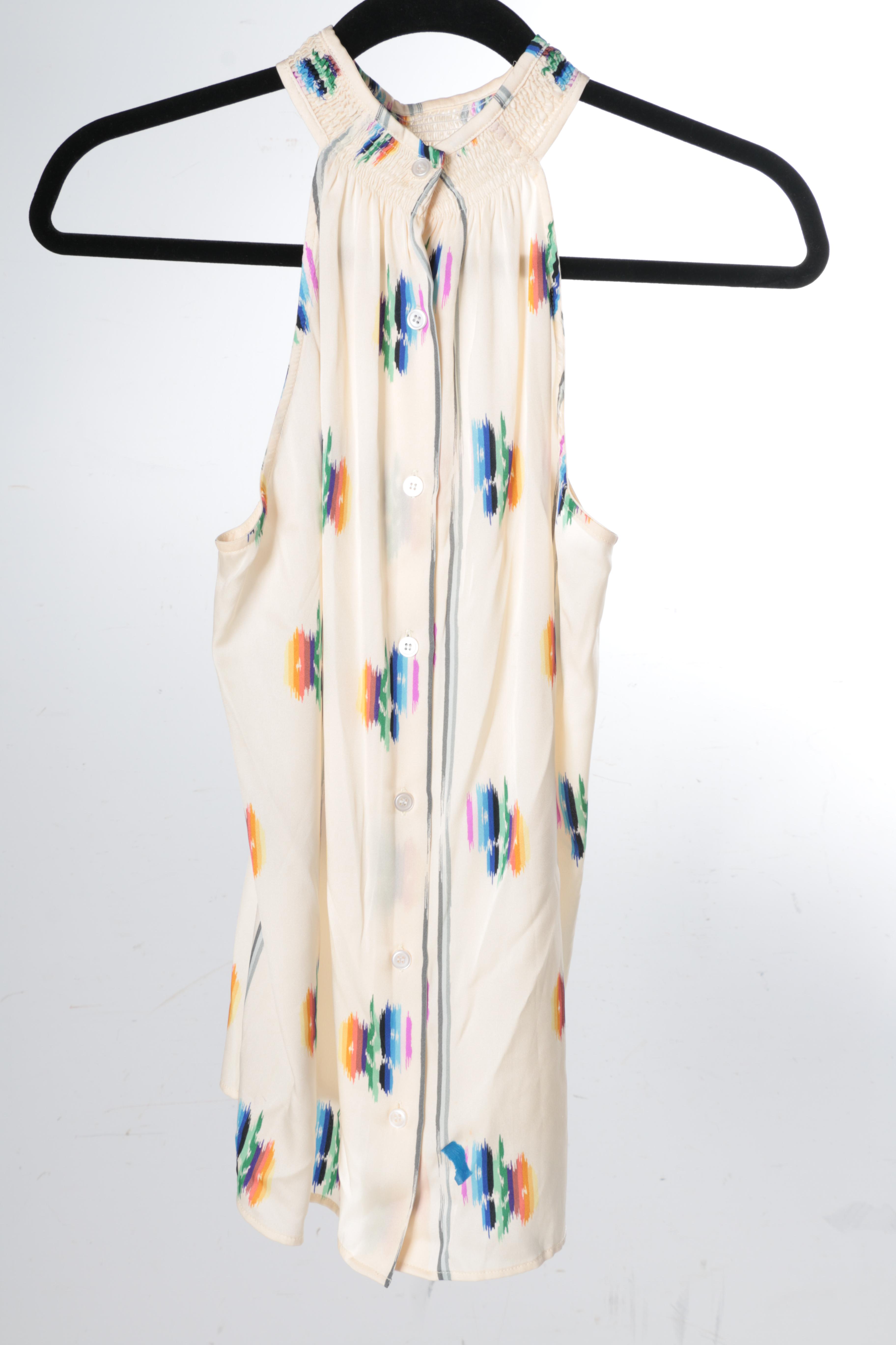 Sleeveless Tops Including Tory Burch and Rebecca Taylor