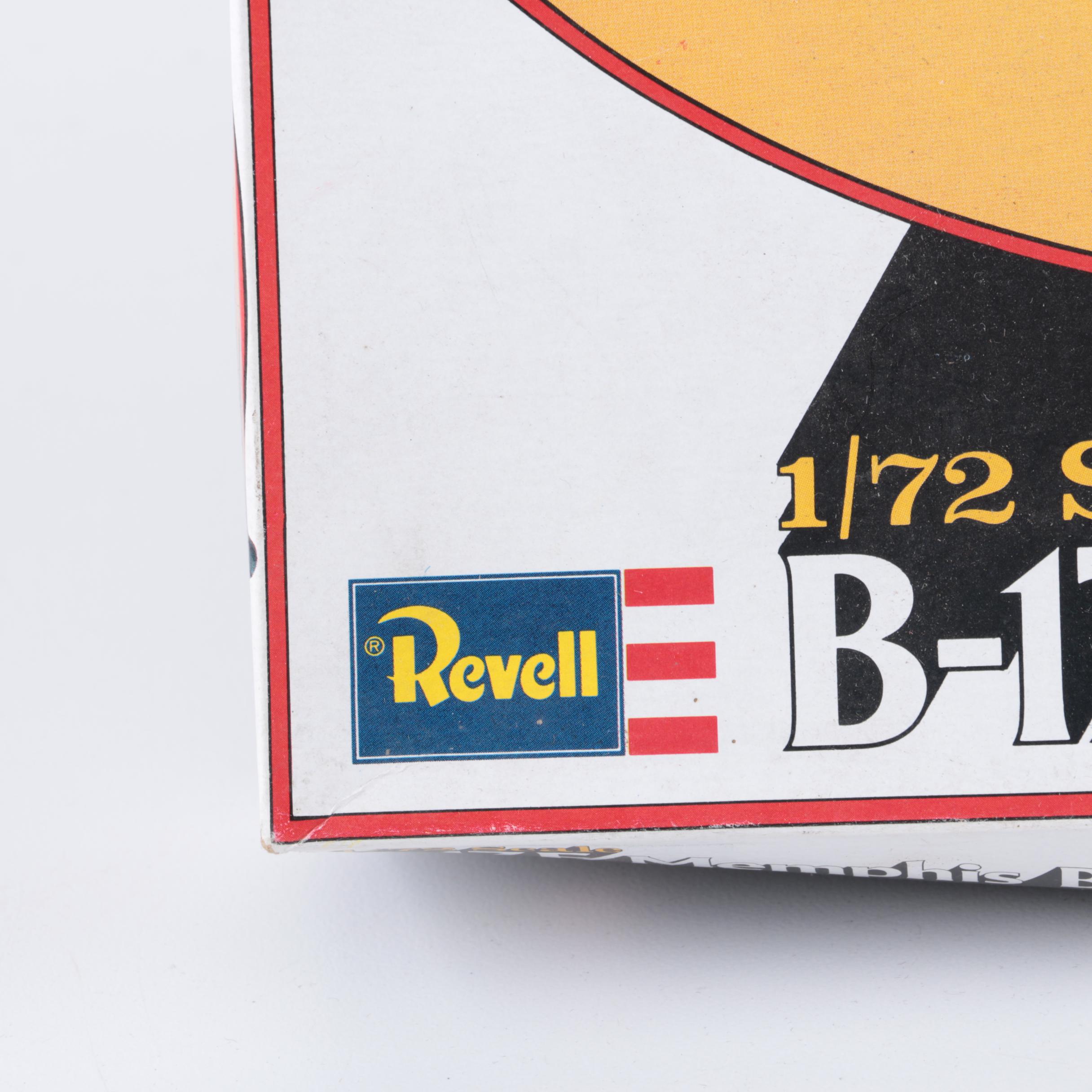 Revell B-17 Memphis Belle Model Kit and Toy Canoes