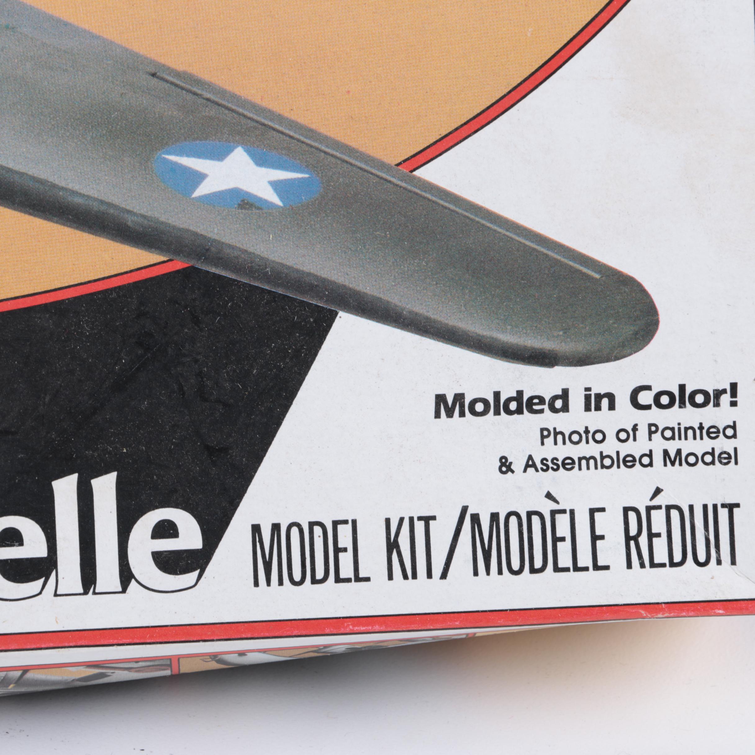 Revell B-17 Memphis Belle Model Kit and Toy Canoes