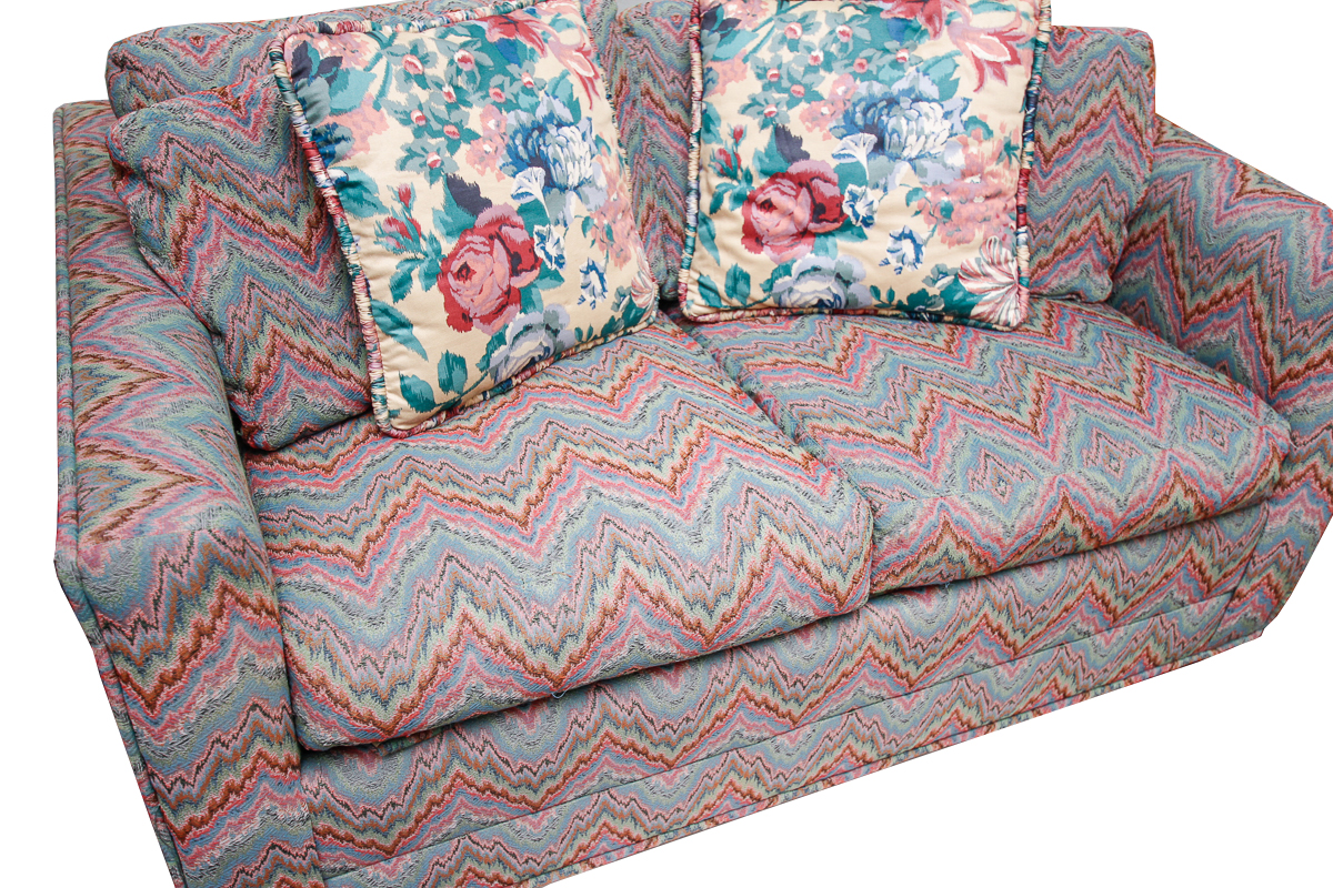 Vintage Sleeper Love Seat by Sherrill
