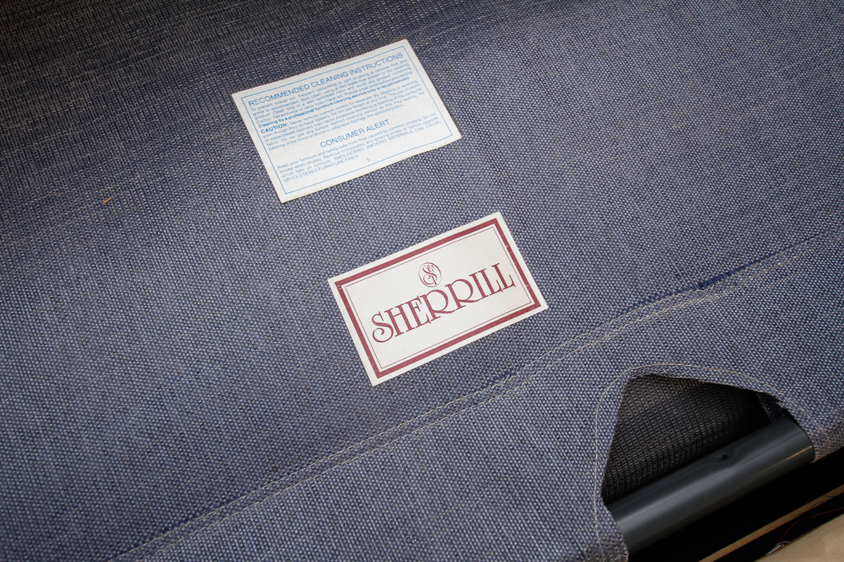 Vintage Sleeper Love Seat by Sherrill