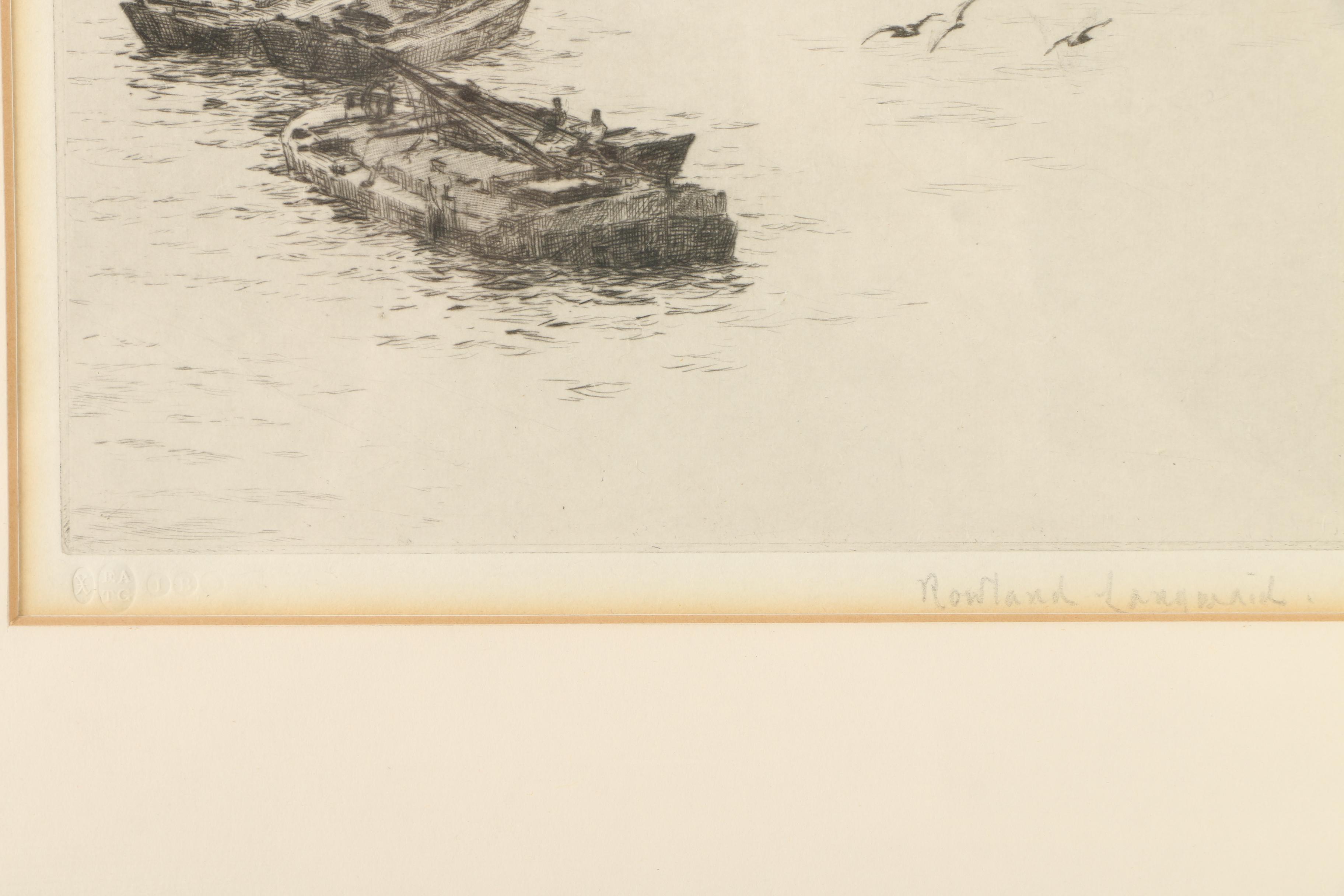 Etchings of London Featuring Rowland Langmaid