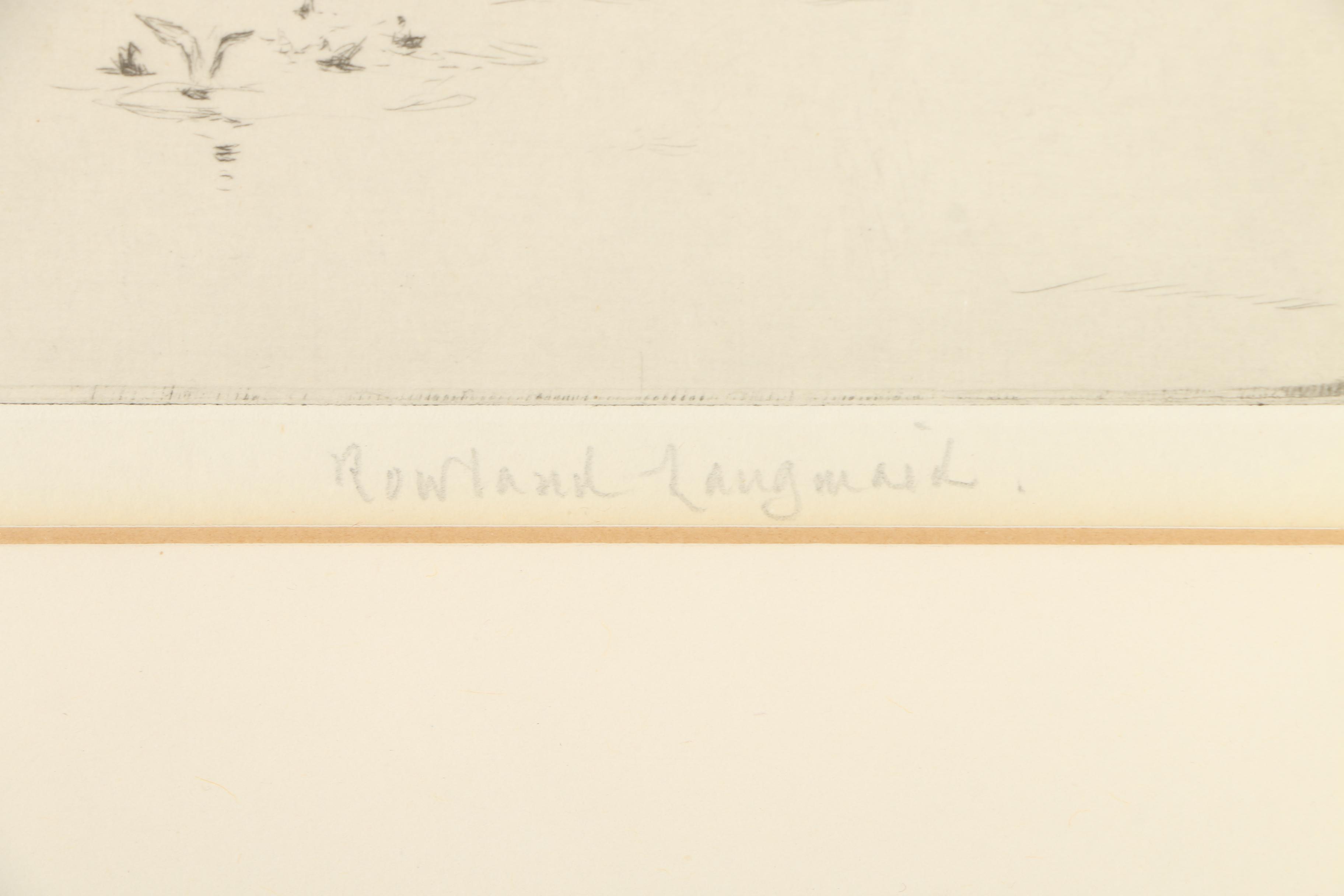 Etchings of London Featuring Rowland Langmaid