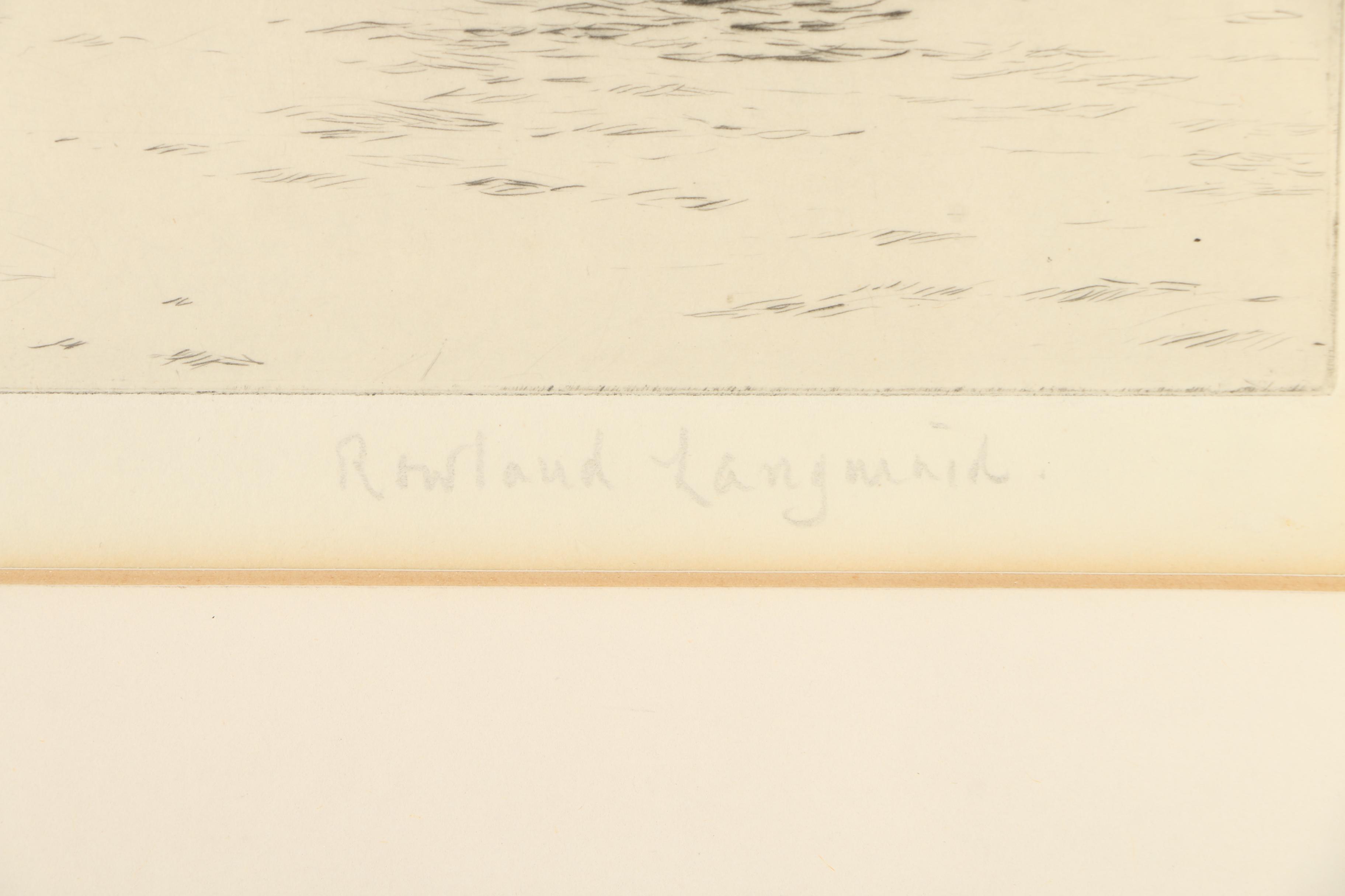 Etchings of London Featuring Rowland Langmaid