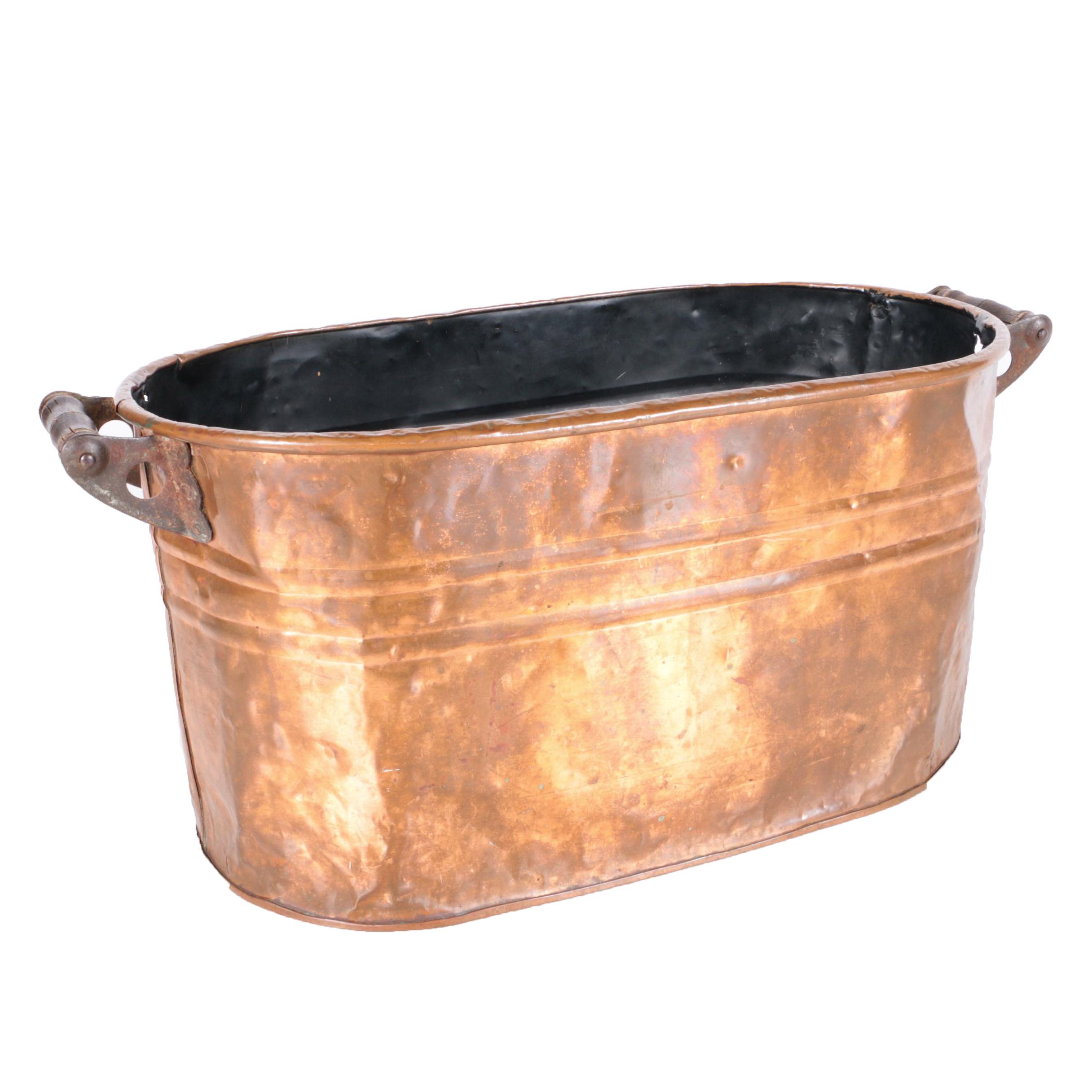 Antique Copper Boiler