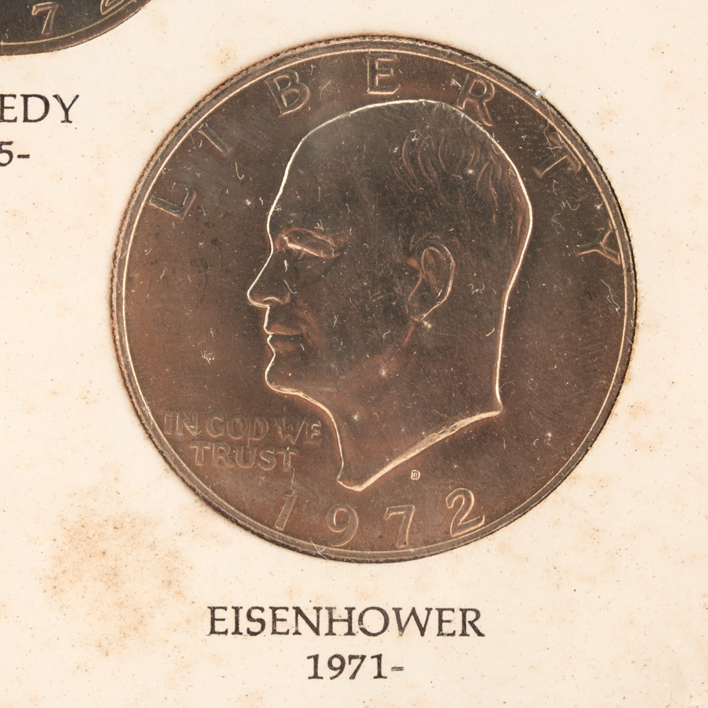 Framed United States Coins of the 20th Century