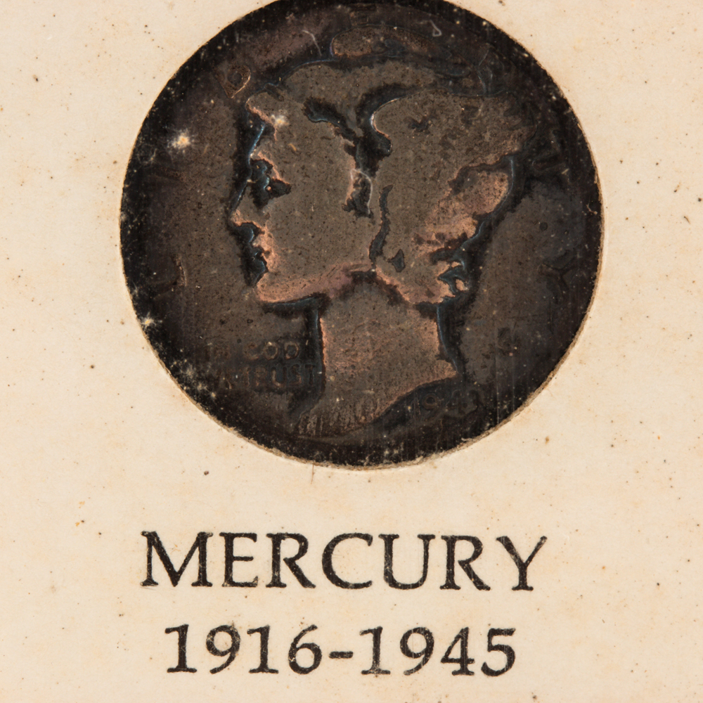 Framed United States Coins of the 20th Century