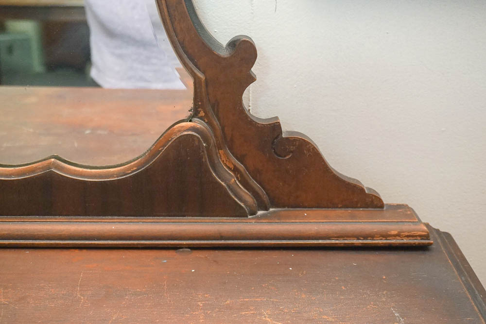 Antique Art Nouveau Vanity Dresser