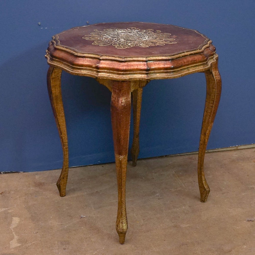 Florentine Style Side Table