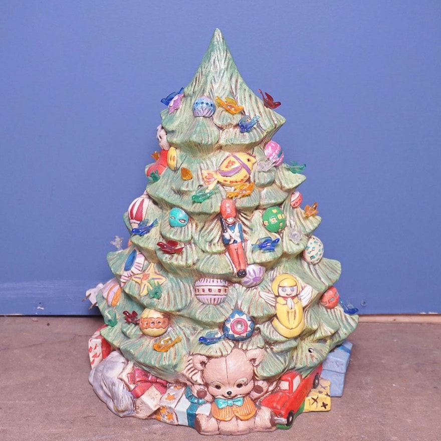 Vintage Ceramichrome Christmas Tree