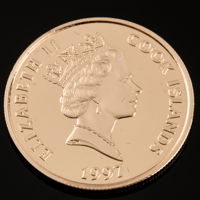 Collection of Twelve Cook Islands $50 Gold Coins