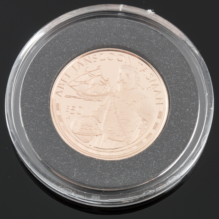 Collection of Twelve Cook Islands $50 Gold Coins