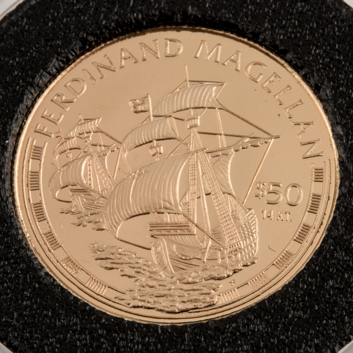 Collection of Twelve Cook Islands $50 Gold Coins