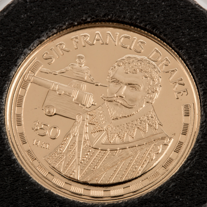 Collection of Twelve Cook Islands $50 Gold Coins