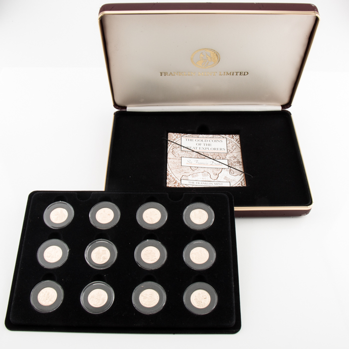 Collection of Twelve Cook Islands $50 Gold Coins