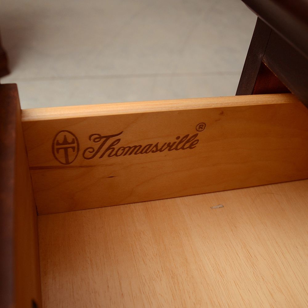 Thomasville Chippendale Style Mahogany Nightstand