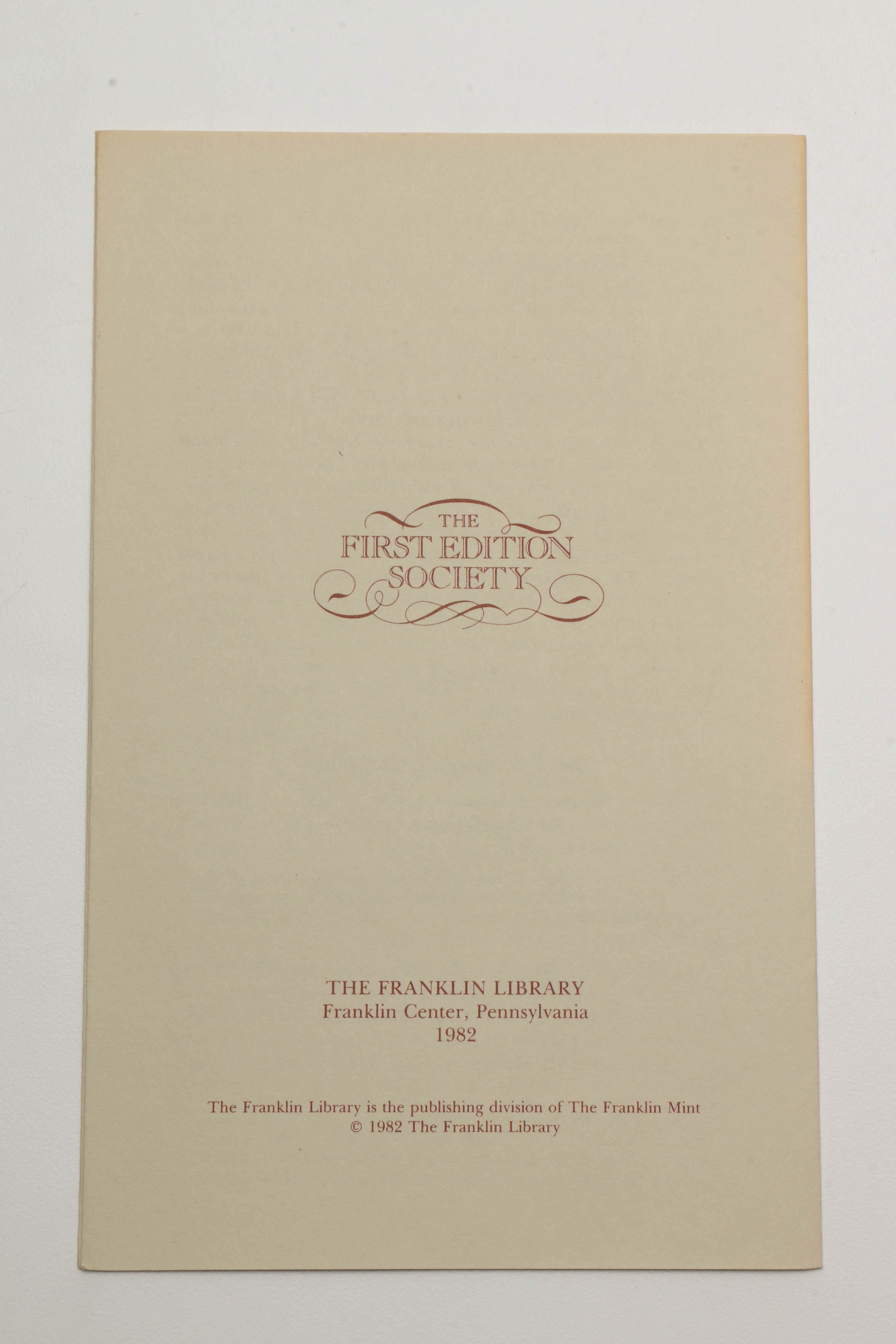 Franklin Library First Editions Including Philip Roth