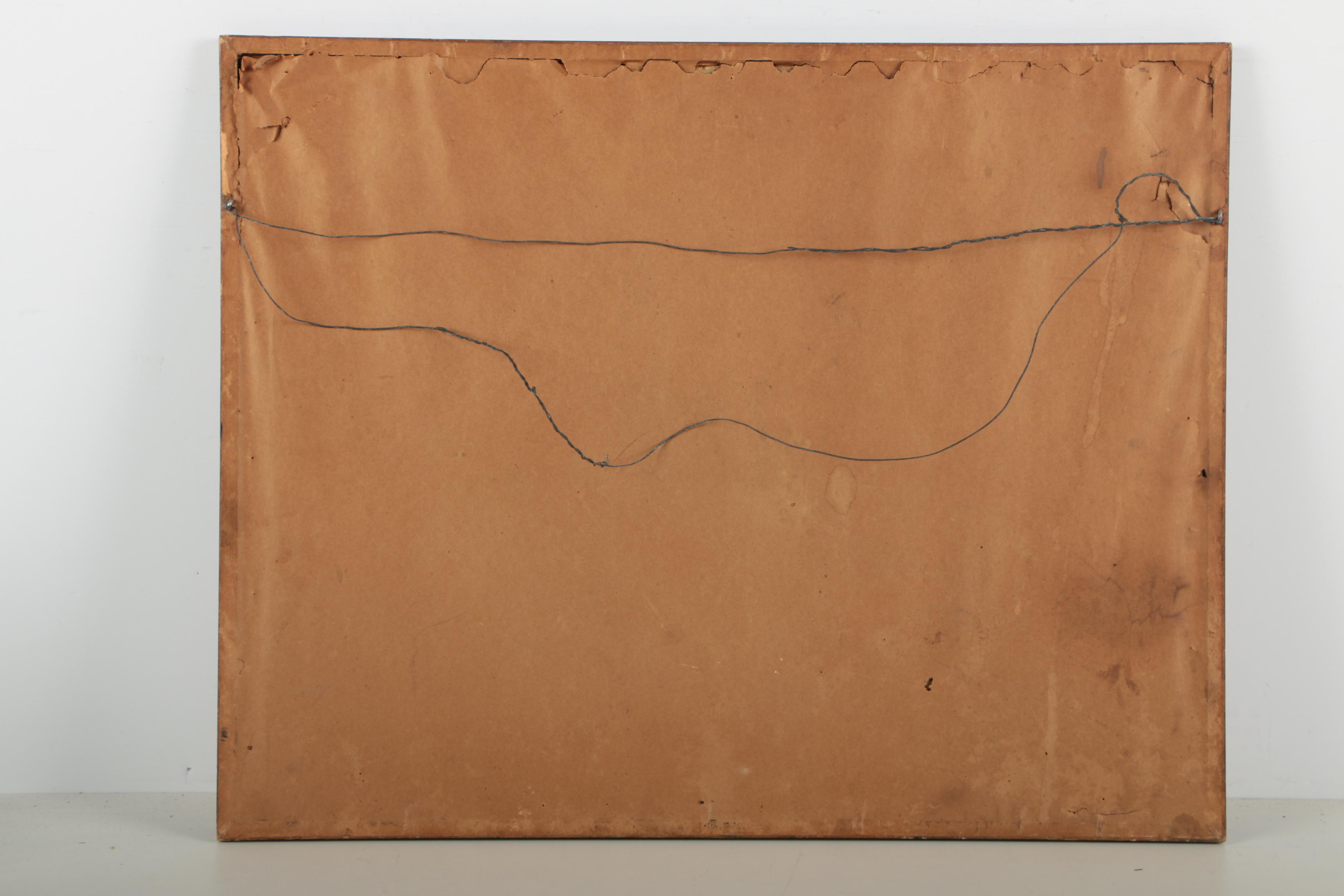 Vintage Collotype Reproduction Print "U.S. Frigate Constitution, of 44 Guns"