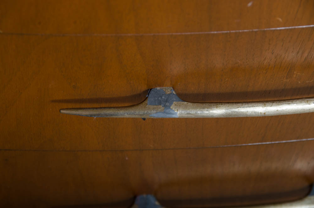 Mid Century Modern Dresser and Two Mirrors by Sligh Furniture