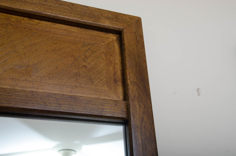 Mid Century Modern Dresser and Two Mirrors by Sligh Furniture