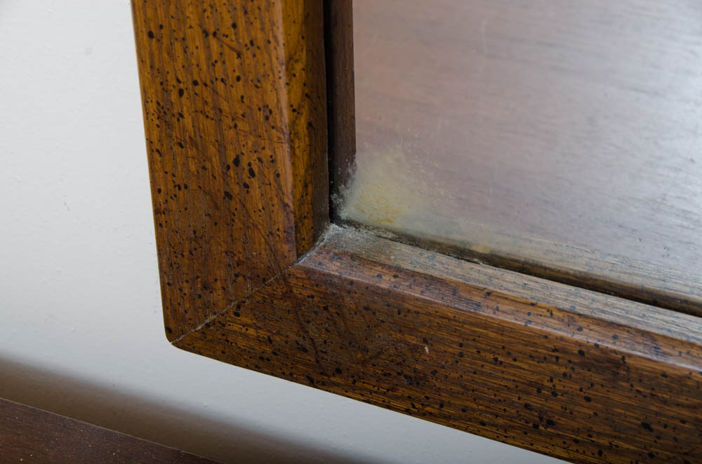 Mid Century Modern Dresser and Two Mirrors by Sligh Furniture