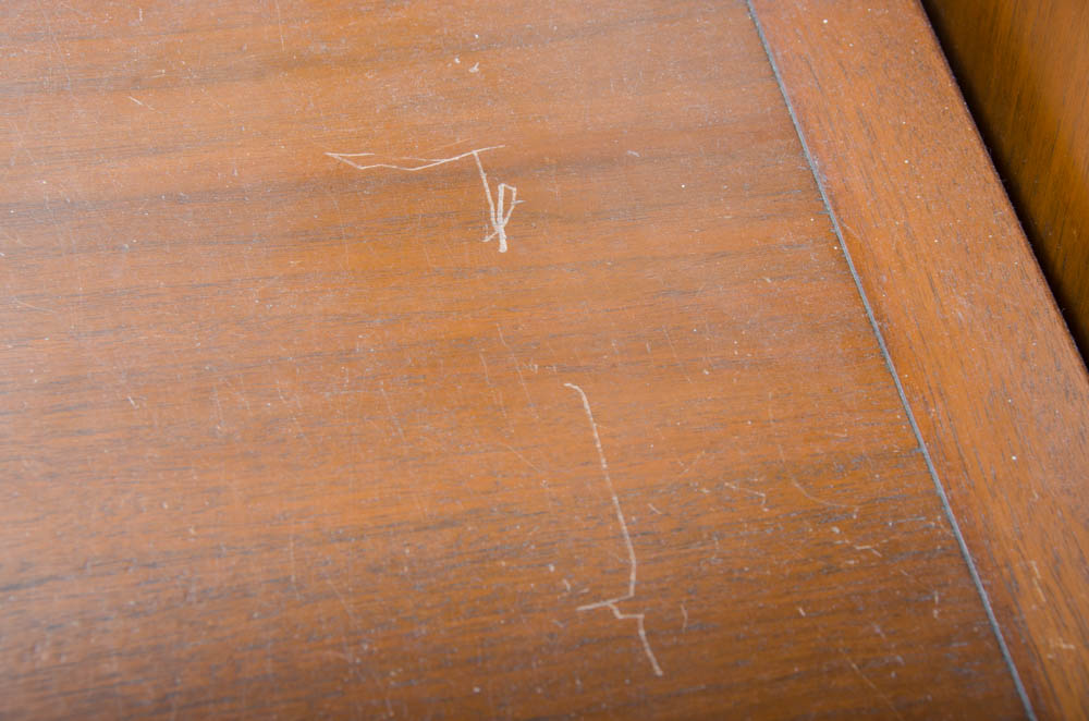 Mid Century Modern Dresser and Two Mirrors by Sligh Furniture