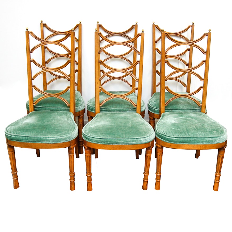 Hollywood Regency Style "Pavane" Chairs by Tomlinson of High Point, Inc.