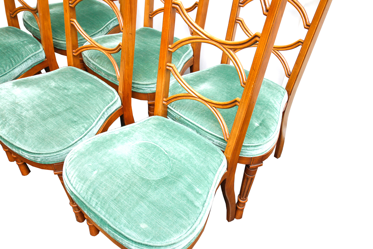 Hollywood Regency Style "Pavane" Chairs by Tomlinson of High Point, Inc.