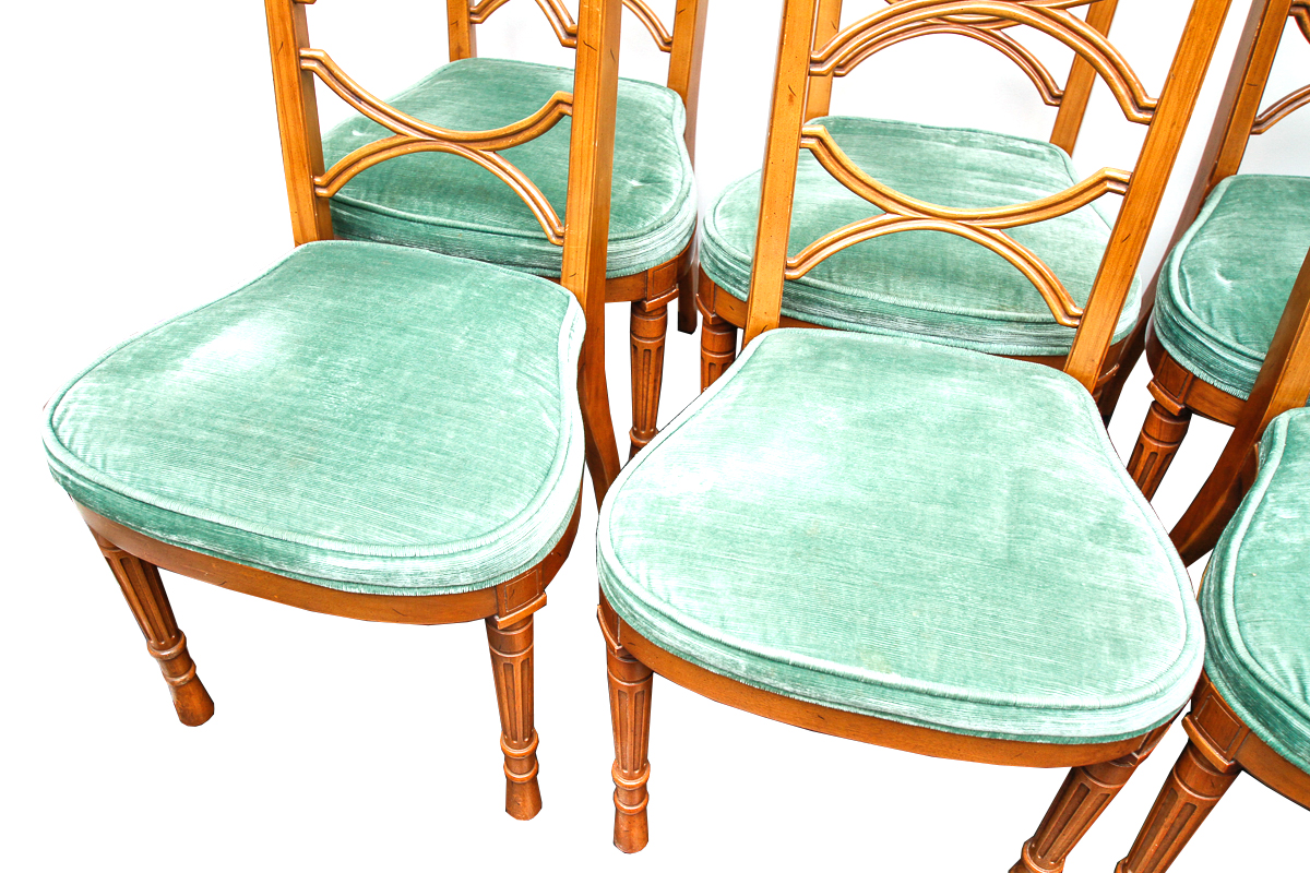 Hollywood Regency Style "Pavane" Chairs by Tomlinson of High Point, Inc.