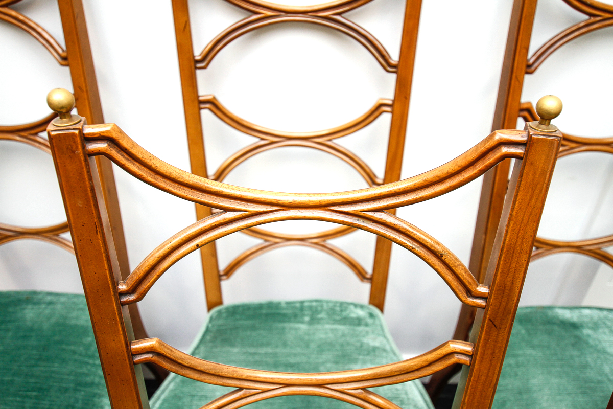 Hollywood Regency Style "Pavane" Chairs by Tomlinson of High Point, Inc.