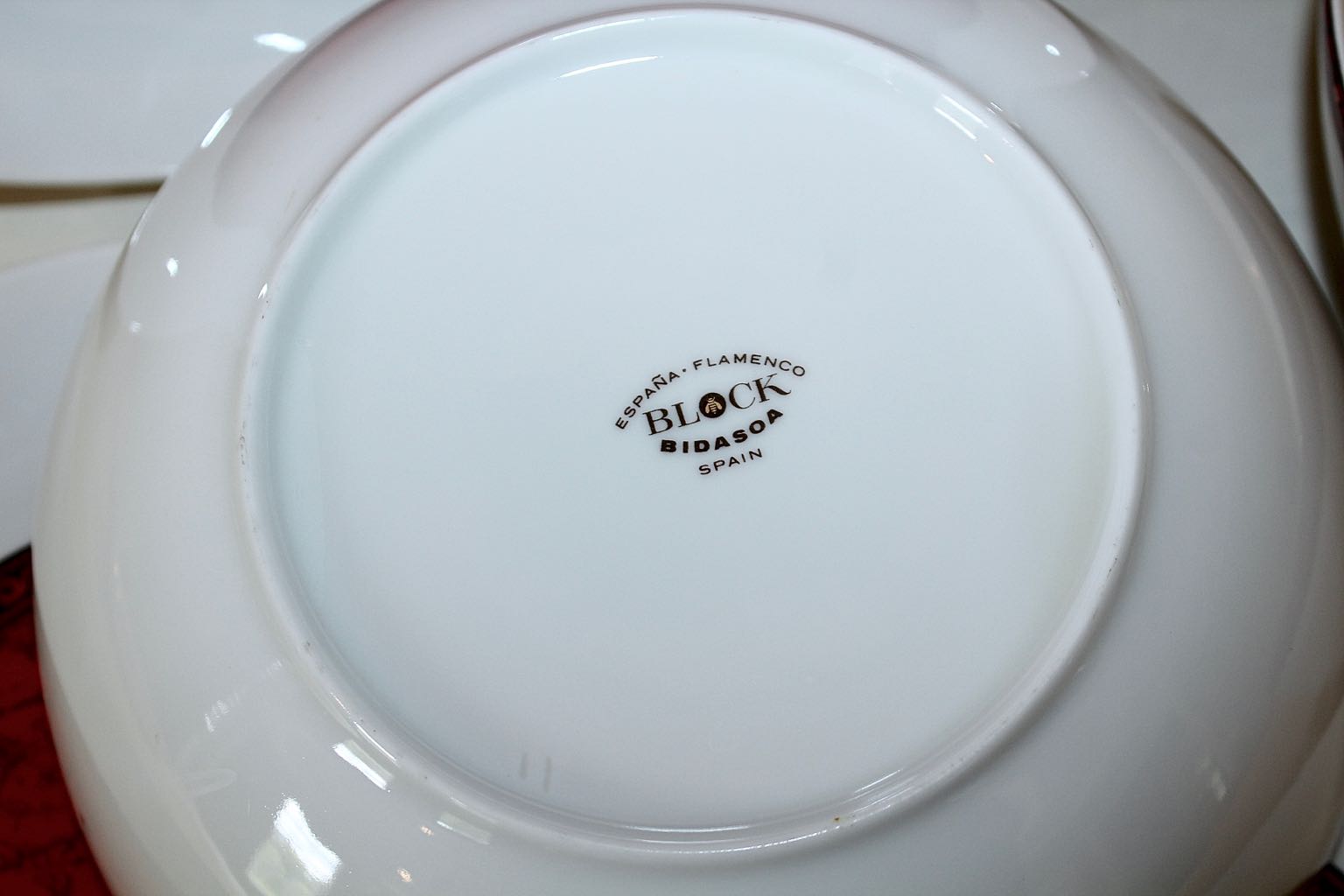 Block Bidasoa Spain Tableware