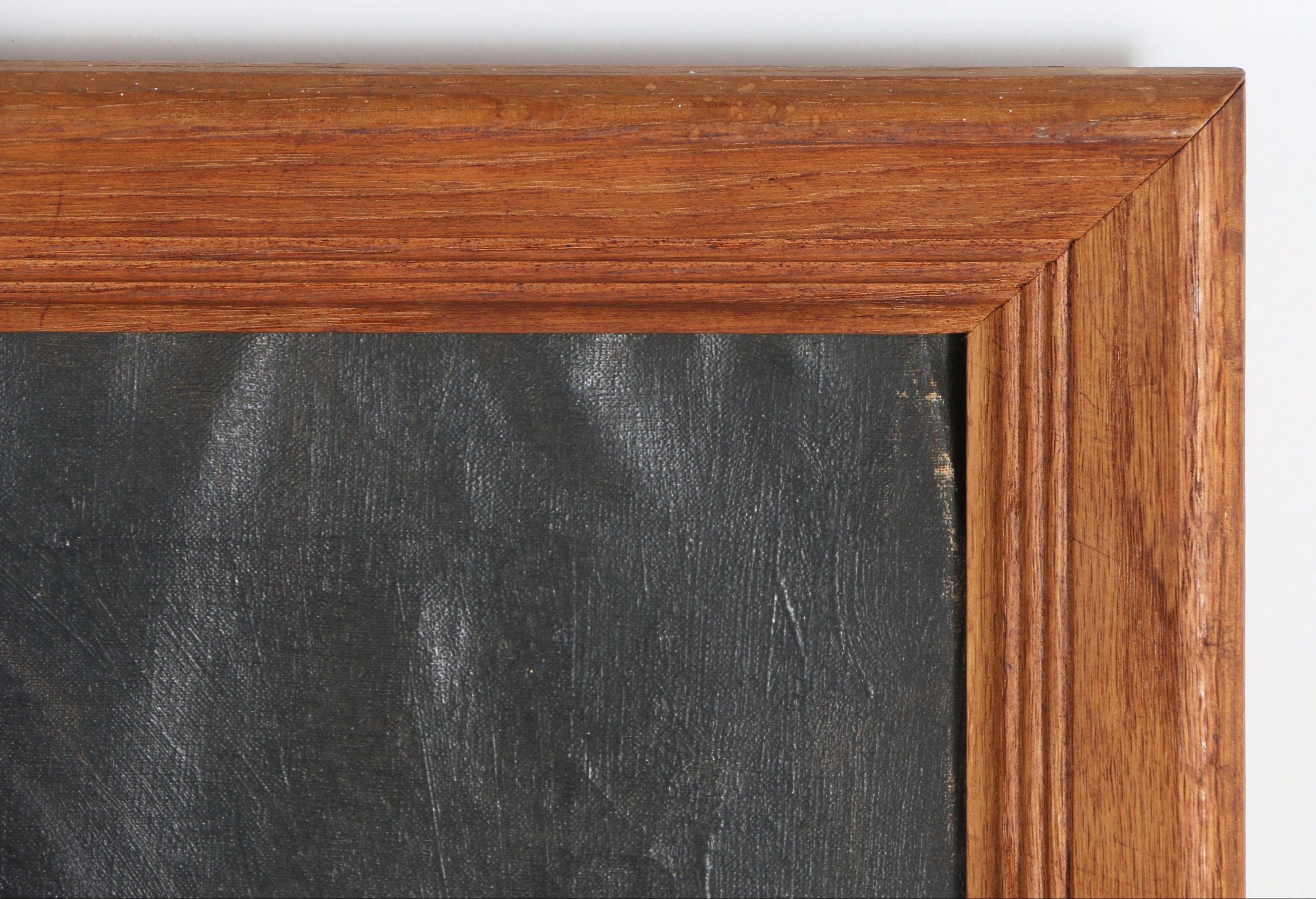 Oil on Canvas Portrait Painting of Young Woman