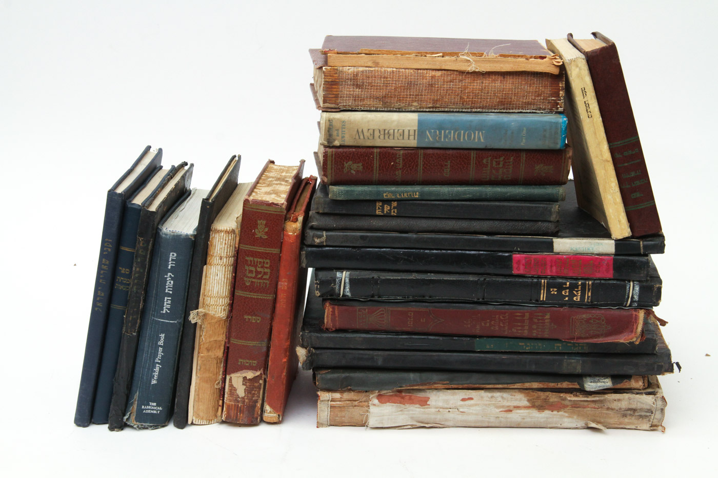 Collection of Judaica Books