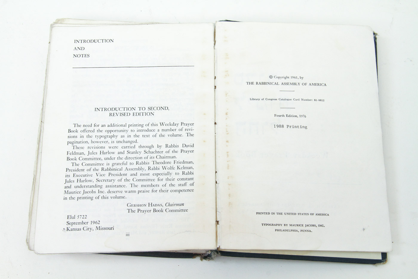 Collection of Judaica Books