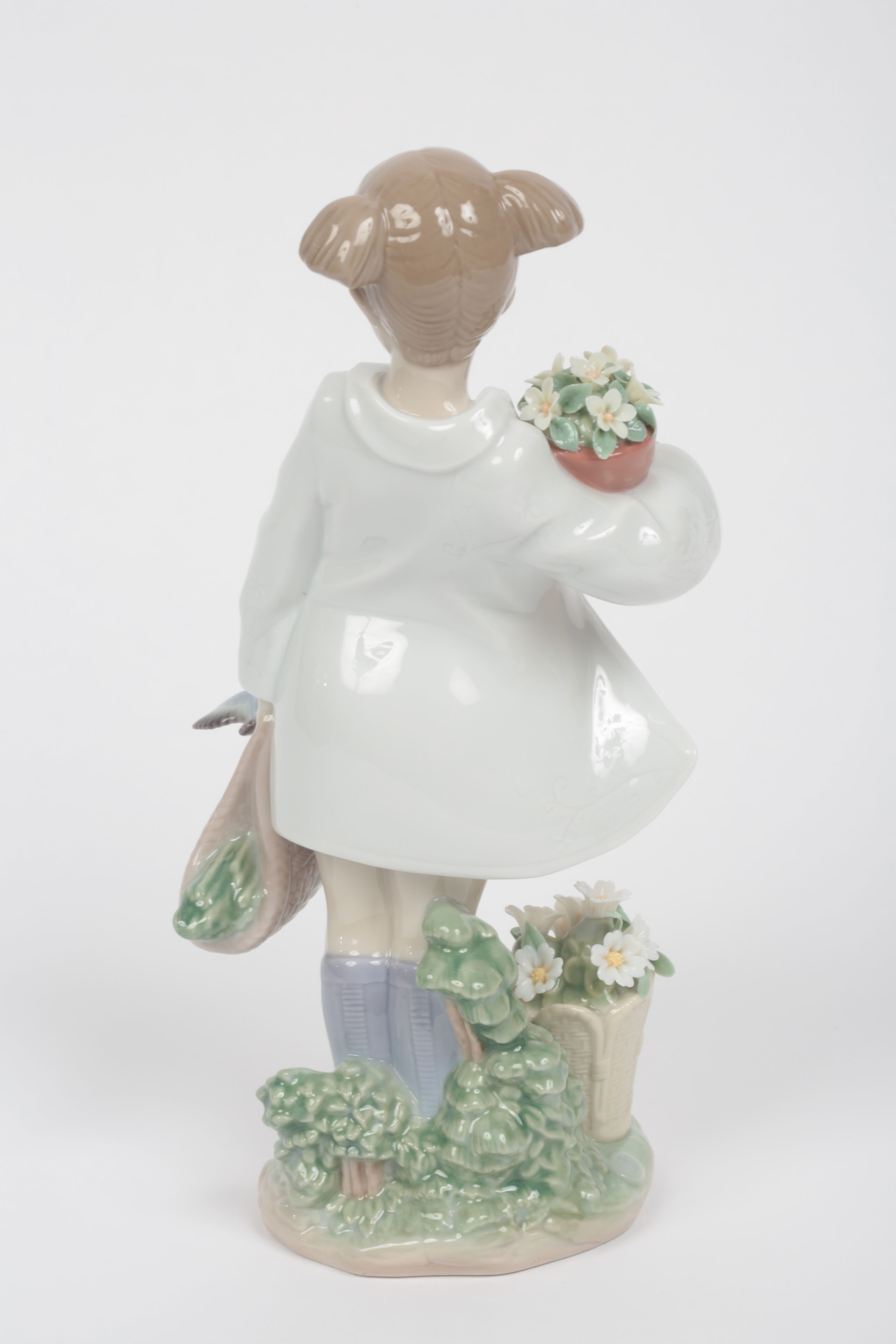 Lladro Utopia "Delicate Nature" Signed Porcelain Figurine